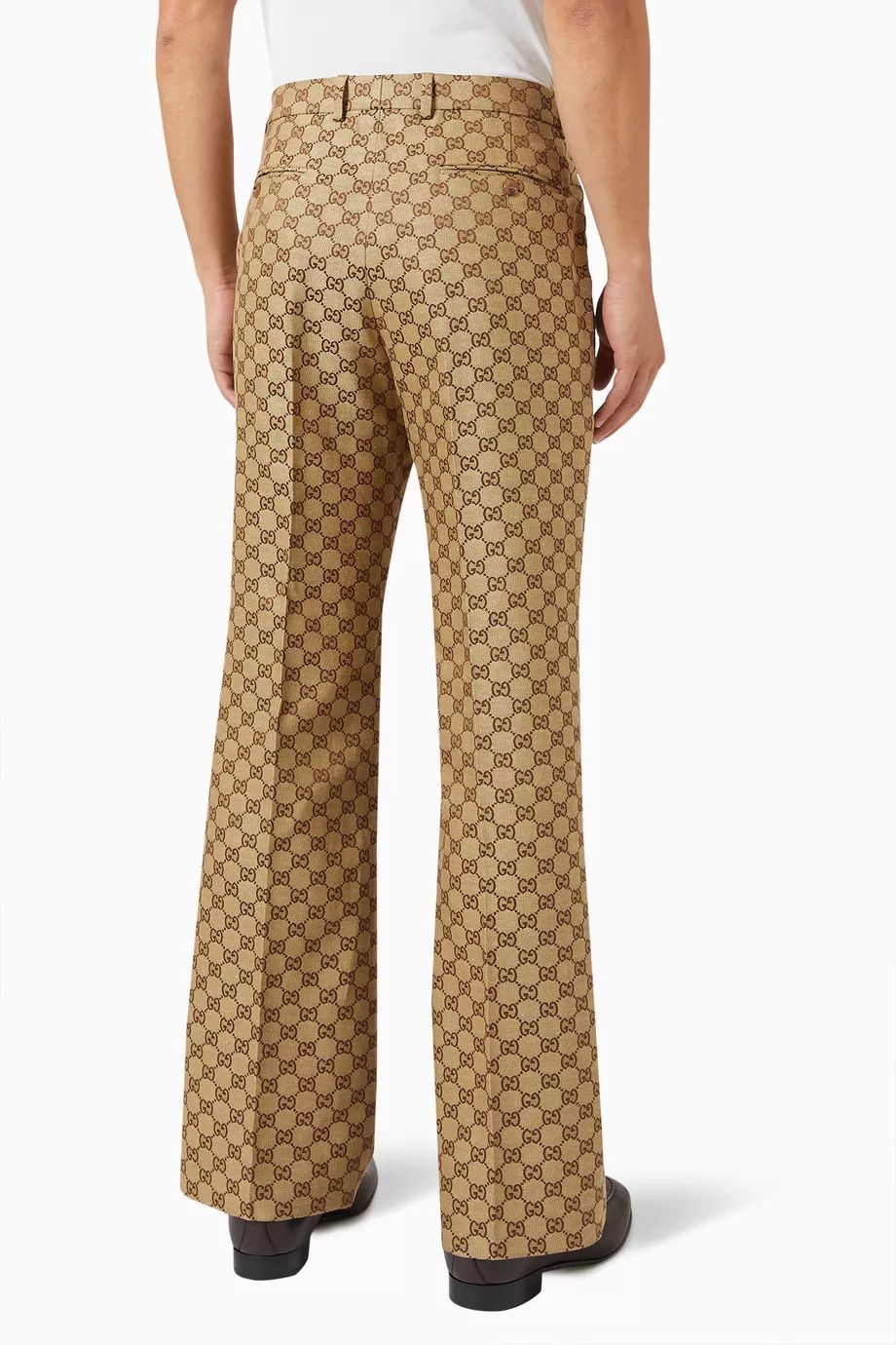 Gucci o1loc1c0925 Lunar New Year GG Canvas Pants In Brown Size US 30 / EU 46 - 3 Thumbnail