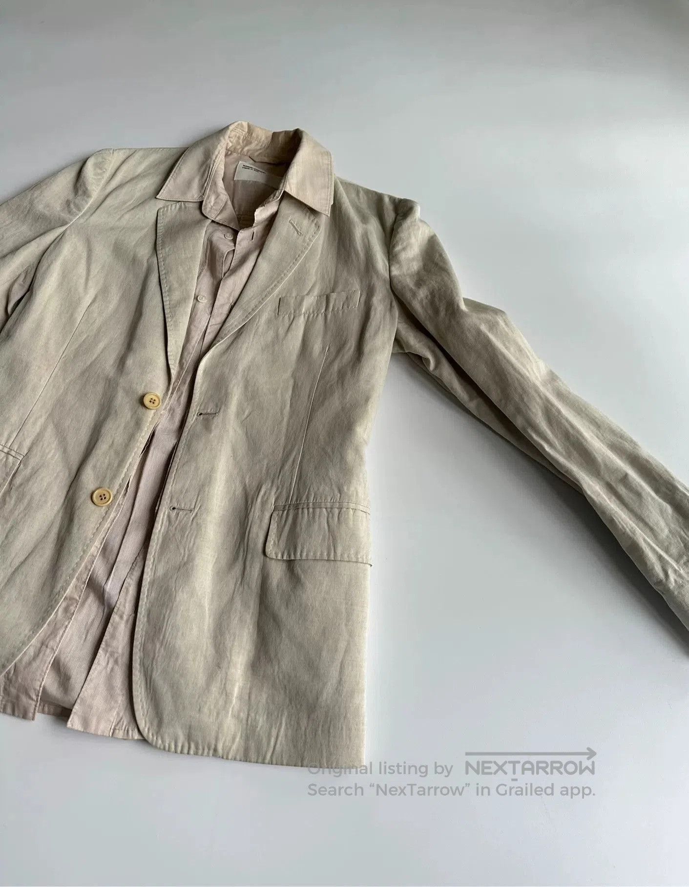 Hussein Chalayan Hussein Chalayan Two-in-One Shirt Jacket. Size US S / EU 44-46 / 1 - 2 Thumbnail