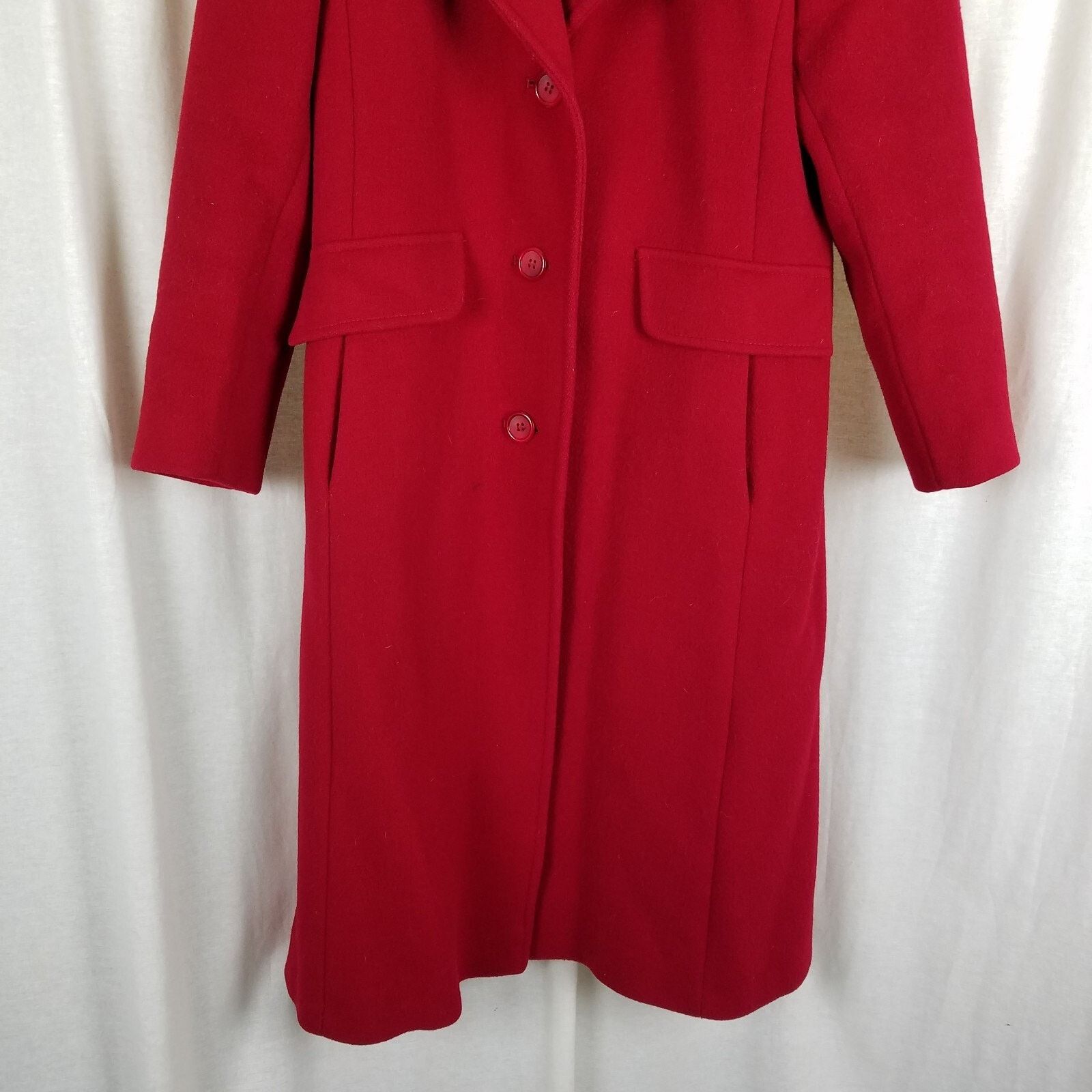 Vintage Vtg JG Hook Wool Belted Back Fit & Flare Peacoat Coat Demi P Size S / US 4 / IT 40 - 3 Thumbnail