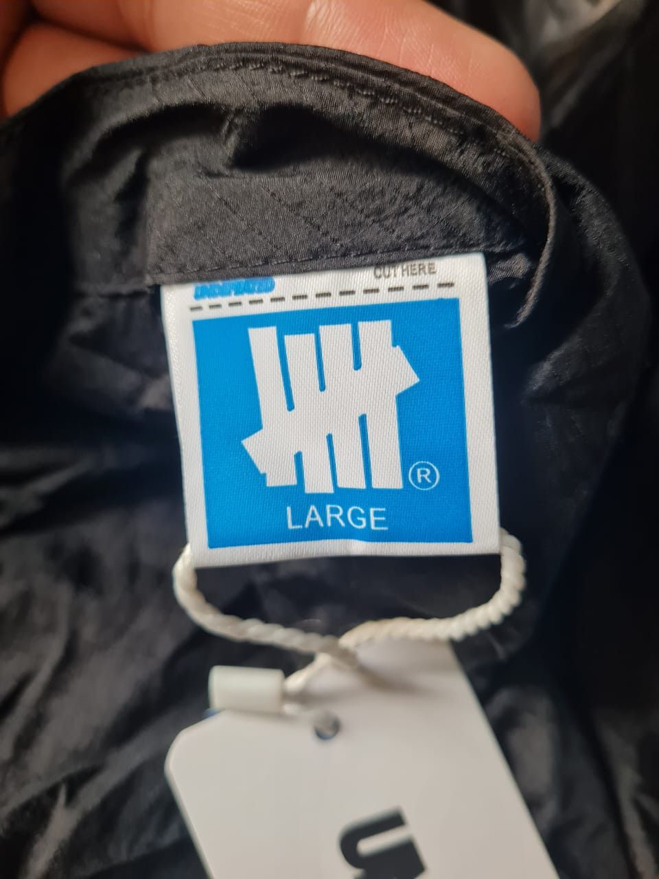 Undefeated UNDEFEATED WINDBREAKER BLACK Size US L / EU 52-54 / 3 - 7 Thumbnail