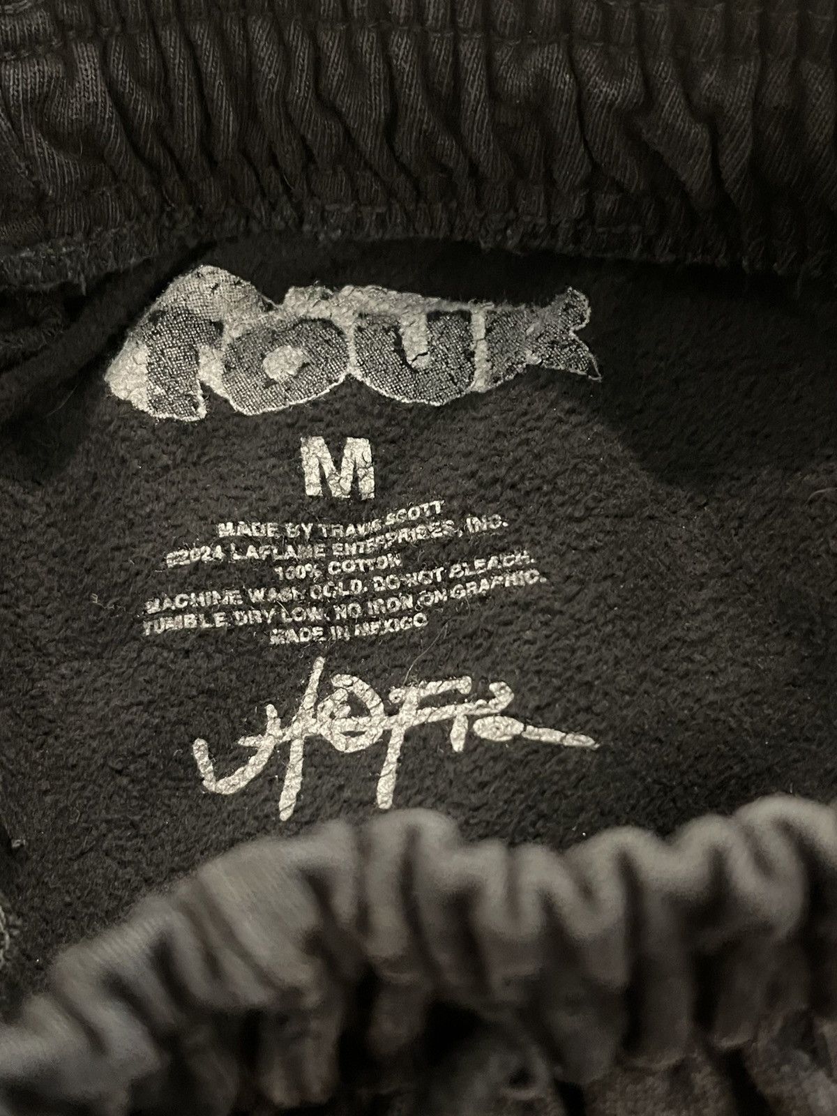 Travis scott utopia flame sweatpants