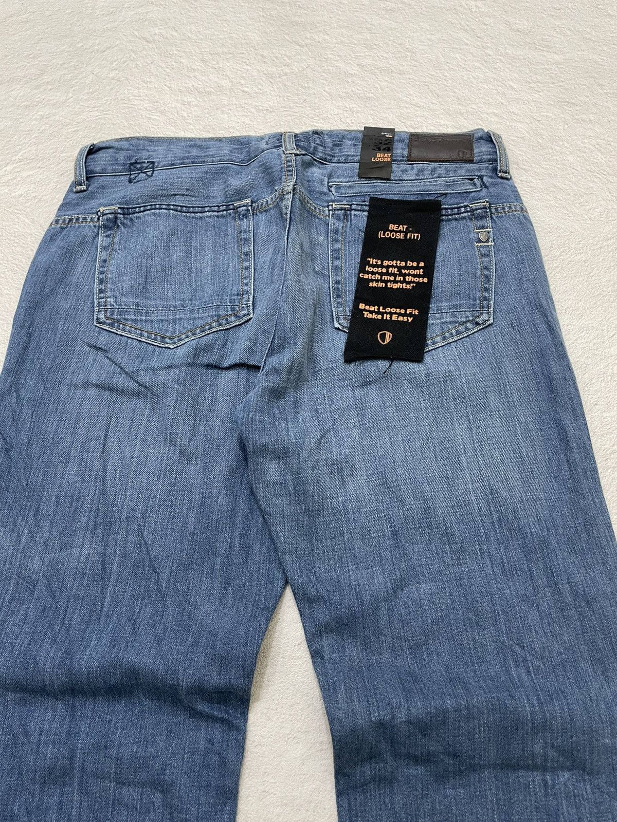 Vintage 2000s Ben Sherman Bacis Pants Loose Fit Y2k Size US 34 / EU 50 - 7 Thumbnail
