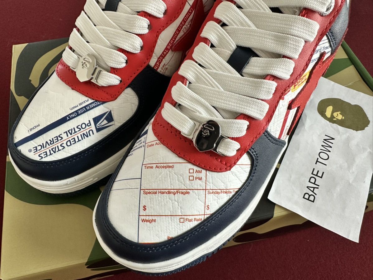 Bape BAPE X USPS BAPE STA Size US 8 / EU 41 - 2 Thumbnail