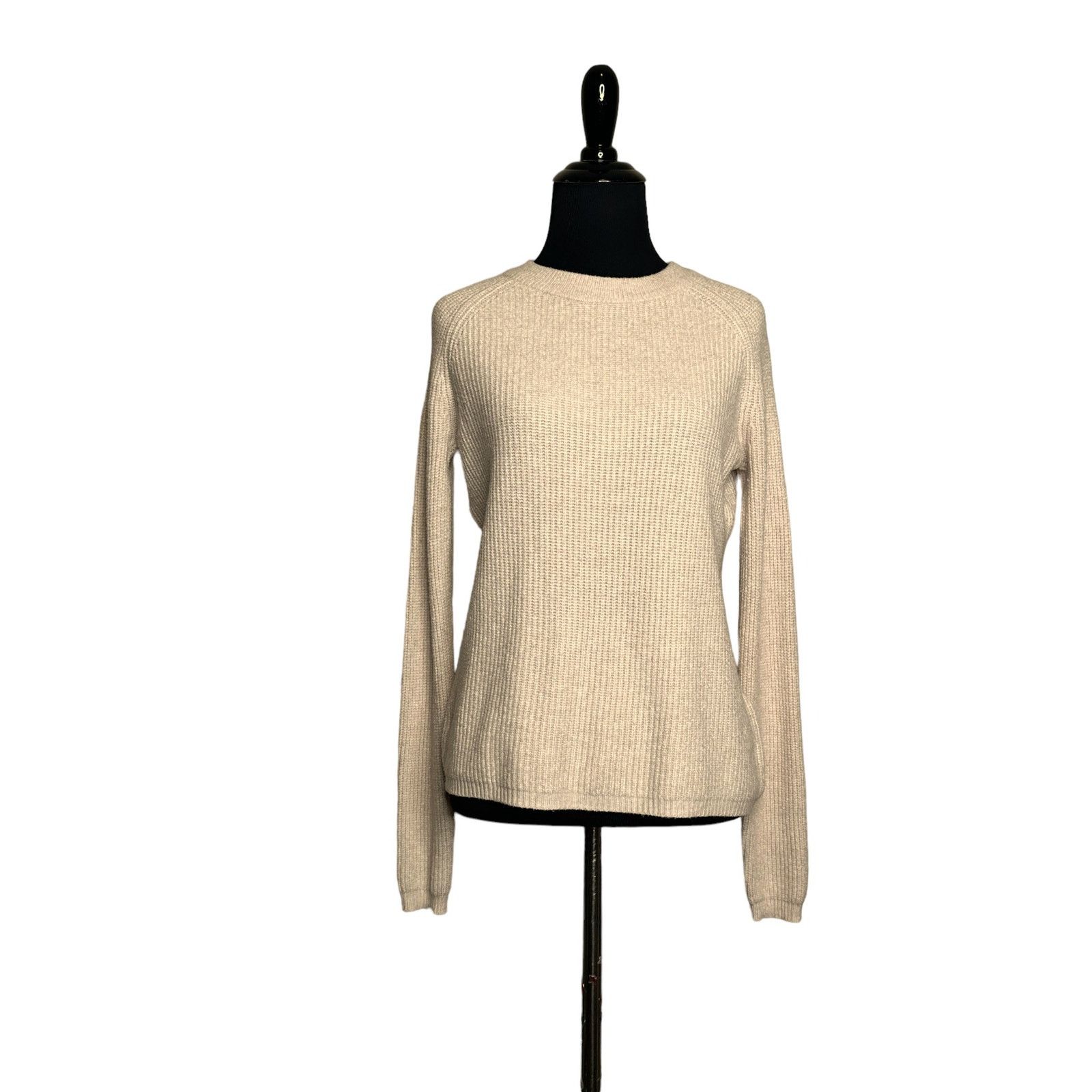 Elie Tahari Tahari beige cream crew neck long sleeves sweater size XS Size XS / US 0-2 / IT 36-38 - 13 Thumbnail