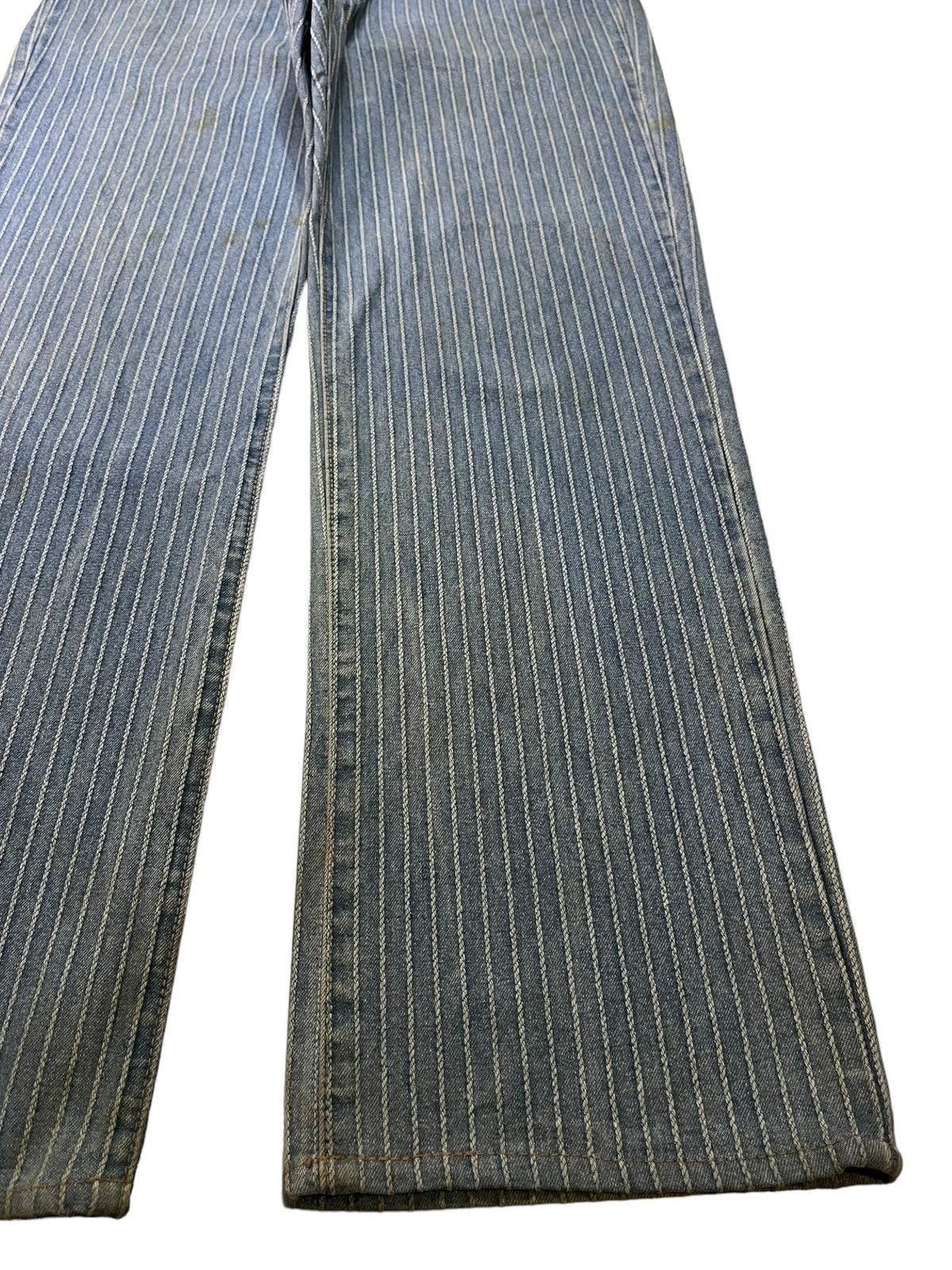 Japanese Brand Vintage Japanese Brand Hickory Style Mud Wash Baggy Jeans Size US 31 - 7 Thumbnail