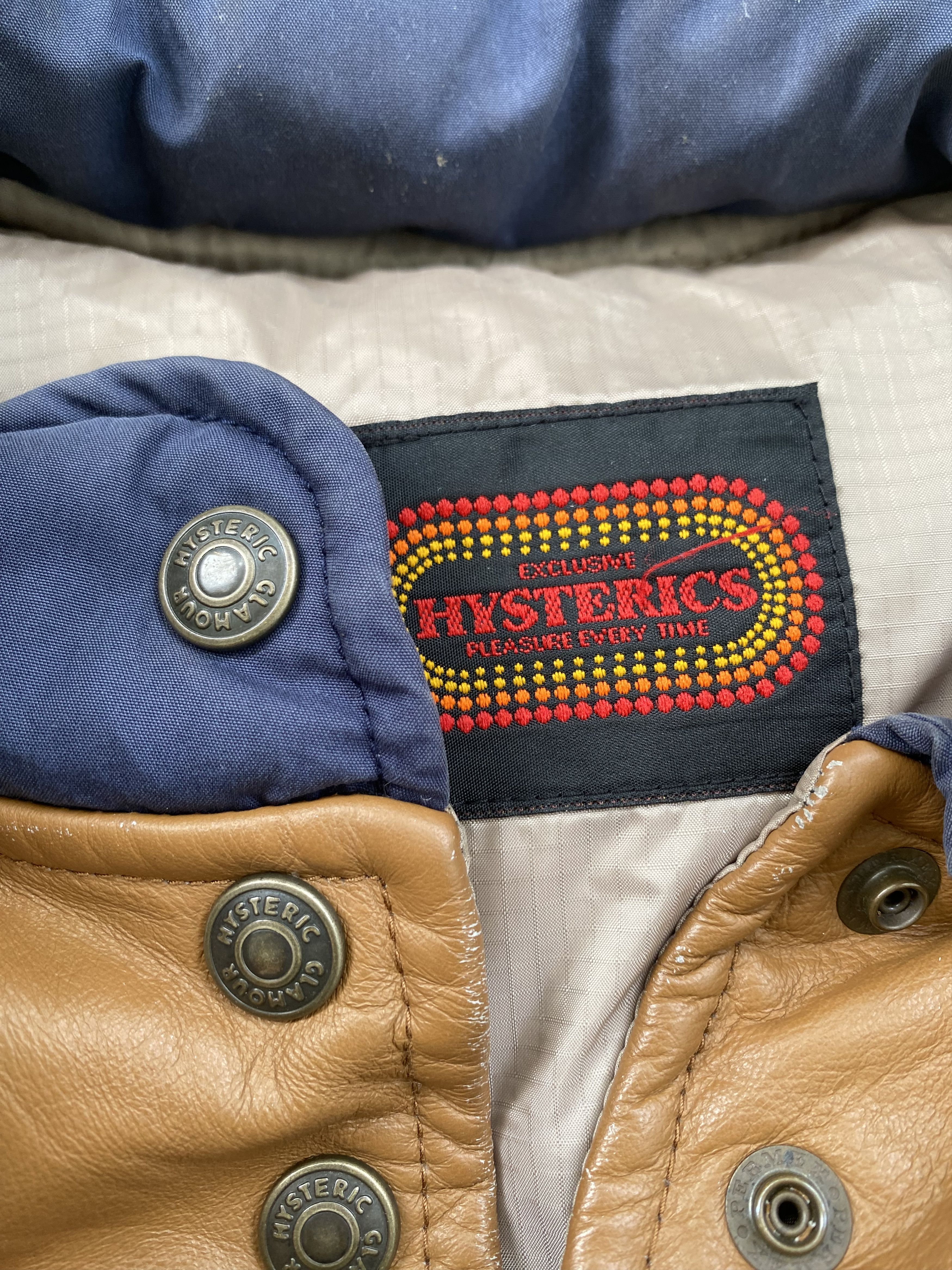 Hysteric Glamour Hysteric Glamour Fuck Puffer Vest Hybrid Two Tone Size US M / EU 48-50 / 2 - 5 Thumbnail