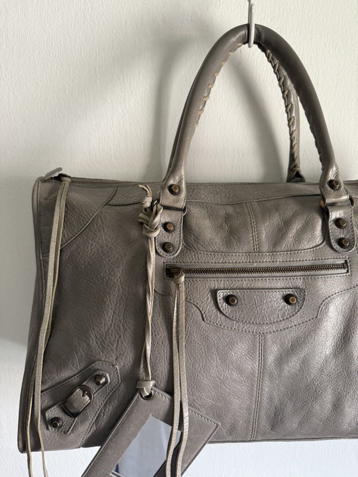 Balenciaga 2000s Balenciaga Work Bag lambskin leather Size ONE SIZE - 5 Thumbnail