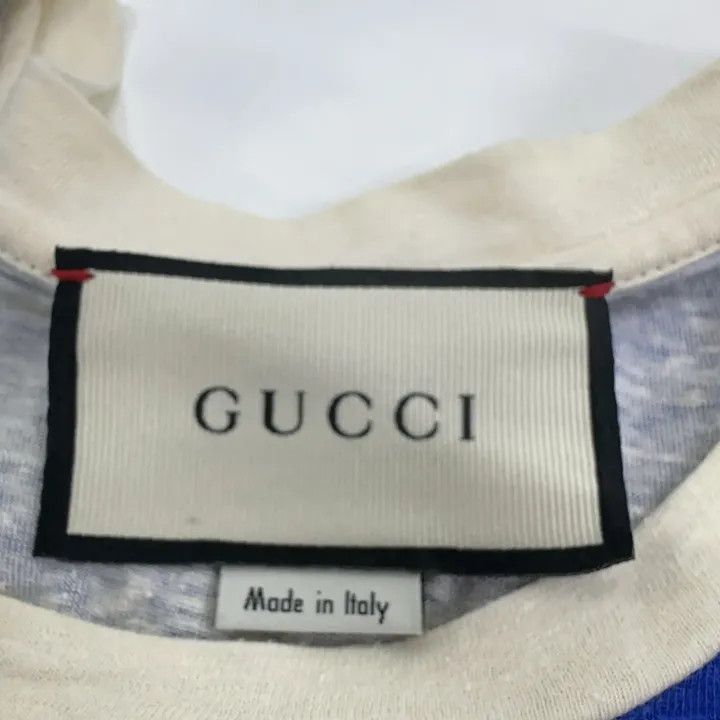 Gucci Gucci Gucci SS20 Blue and White Striped T-shirt -2506 Size US M / EU 48-50 / 2 - 4 Thumbnail