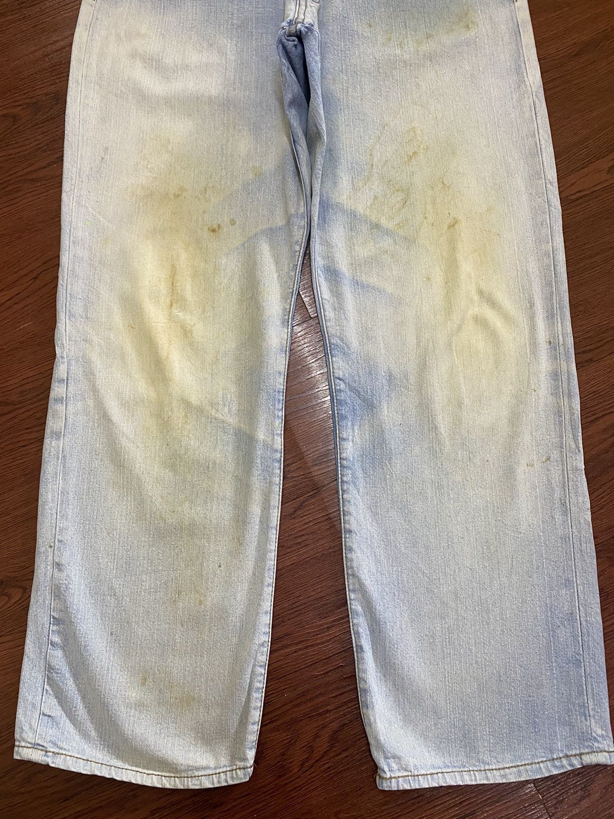 Hanes Vintage Hanes Faded Wash Baggy Style Jeans Size US 32 / EU 48 - 5 Thumbnail