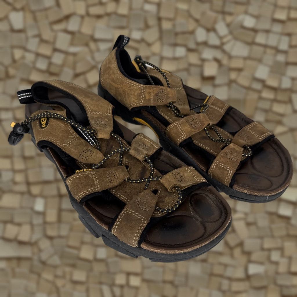 VINTAGE Keen Sarasota Sandals Womens Size 9 Leather Open Toe Hiking Trail Casual Ankle Strap Outdoors