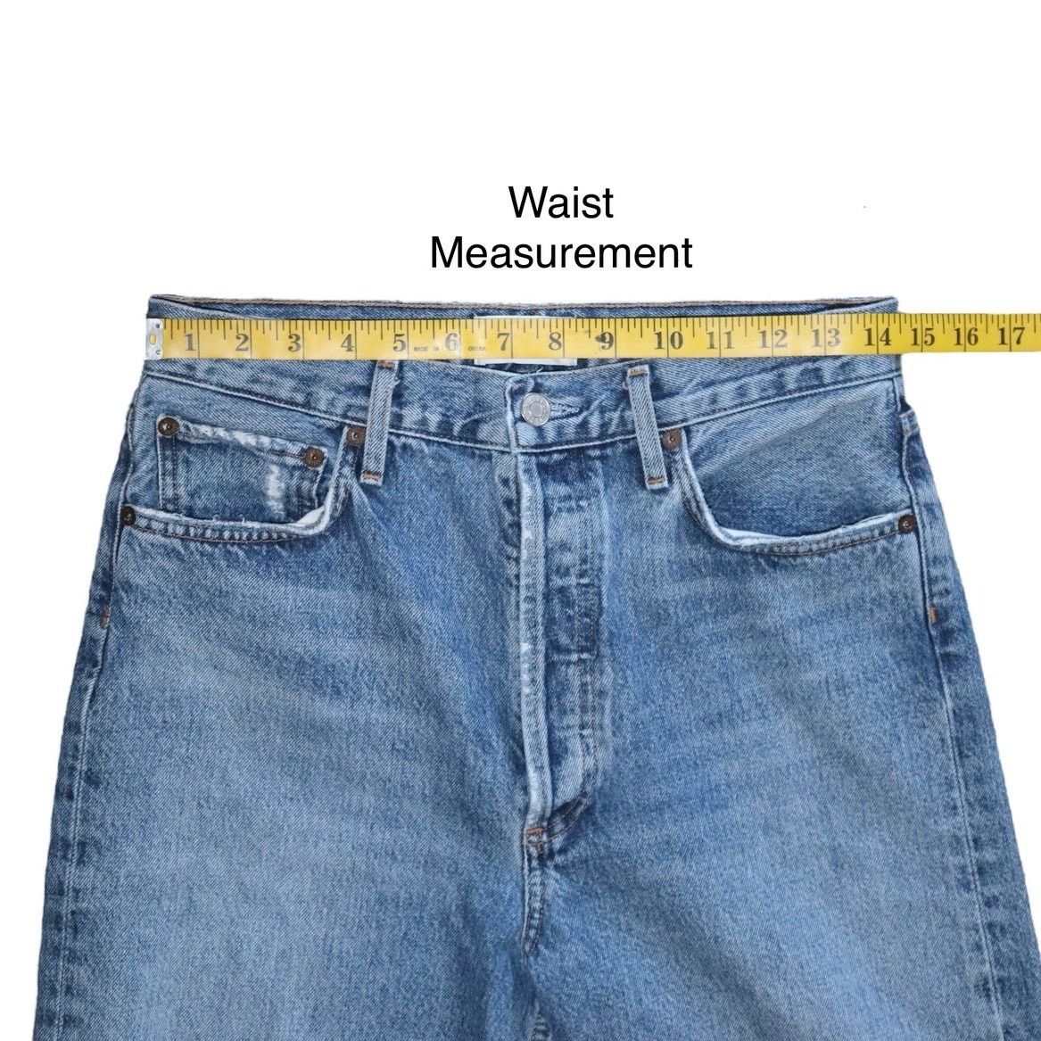 Agolde AGOLDE 90s Pinch Waist Size 28 A154C-1206 Size 28" / US 6 / IT 42 - 4 Thumbnail