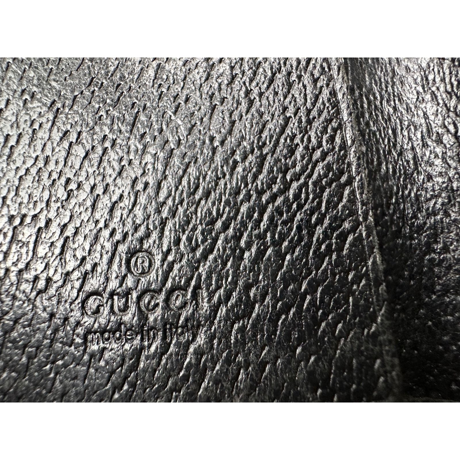 Gucci Gucci Black GG Canvas & Leather Trifold Key Holder - 6 Keys Size ONE SIZE - 5 Thumbnail