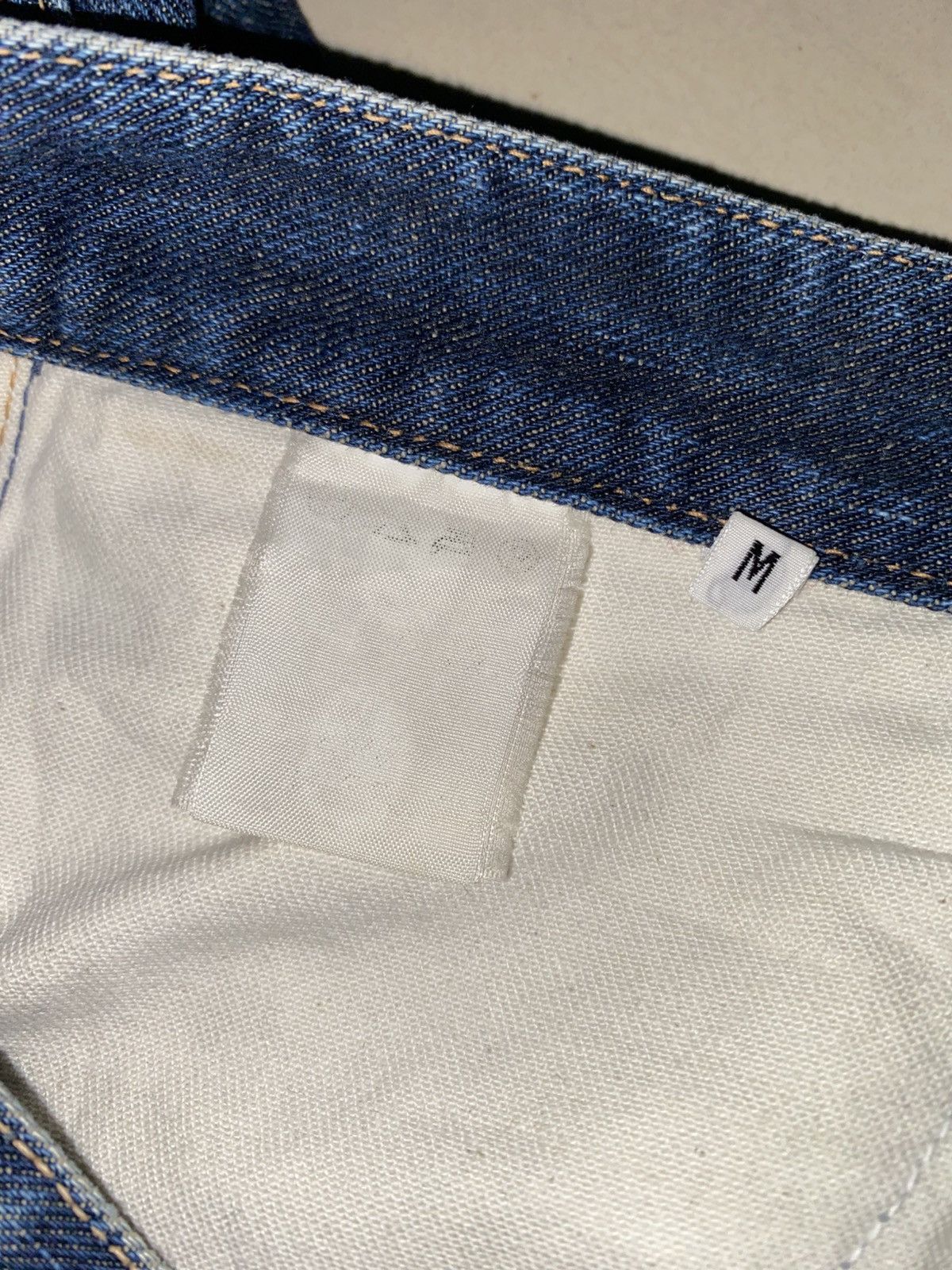 Bape × Vintage Archive Piece A Bathing Ape Selvedge Red Line Jeans Size US 30 / EU 46 - 14 Thumbnail