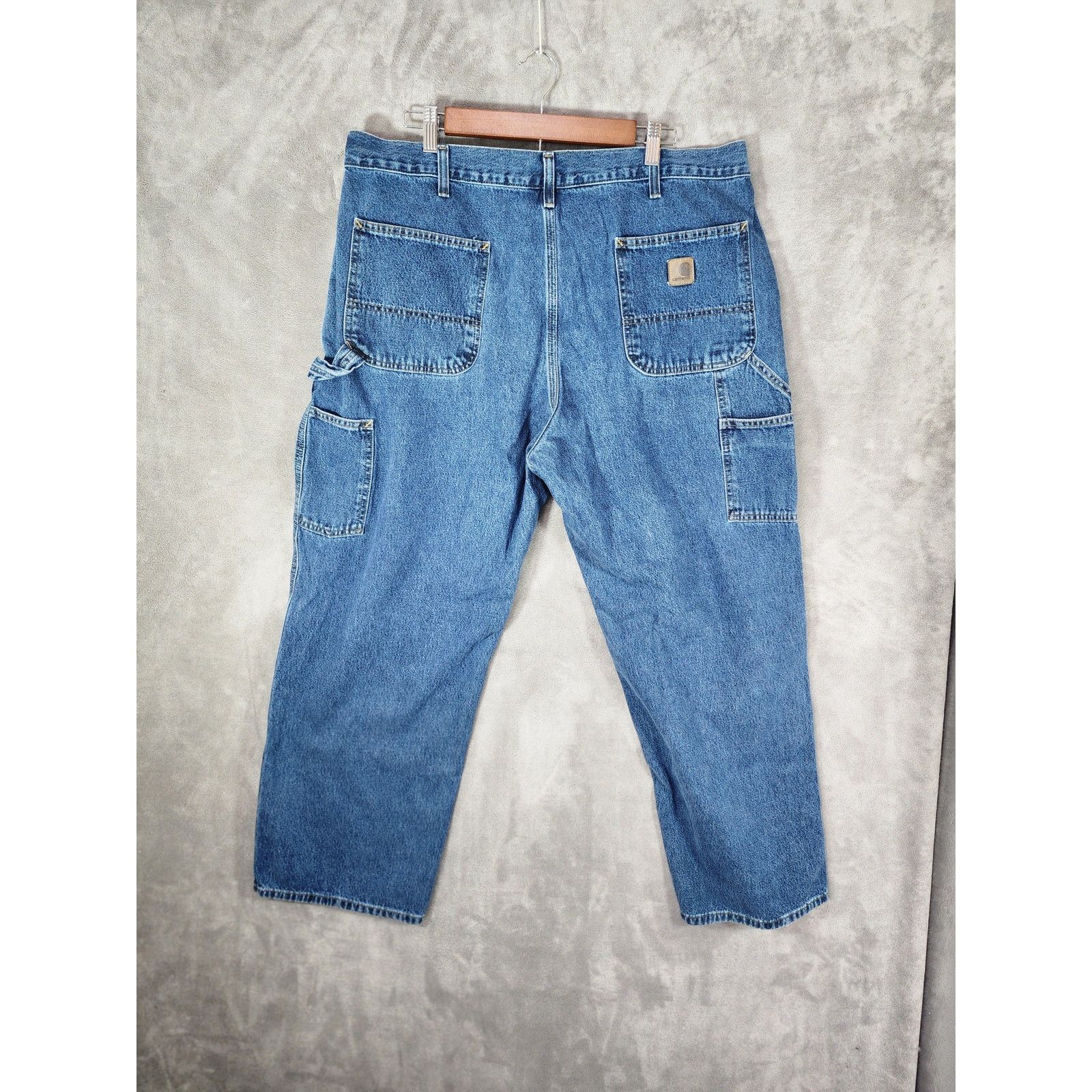 Carhartt Carhartt Men's Jeans 40x30 Blue Denim Size US 40 / EU 56 - 2 Thumbnail