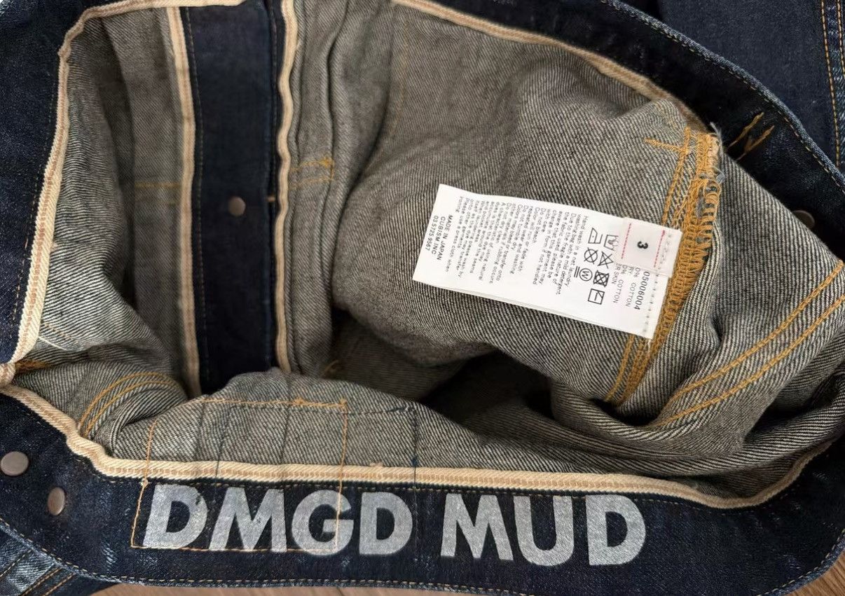 Visvim VISVIM SS 101XX JKT DMGD MUD OD Mud-dyed washed denim jacket Size US L / EU 52-54 / 3 - 5 Thumbnail