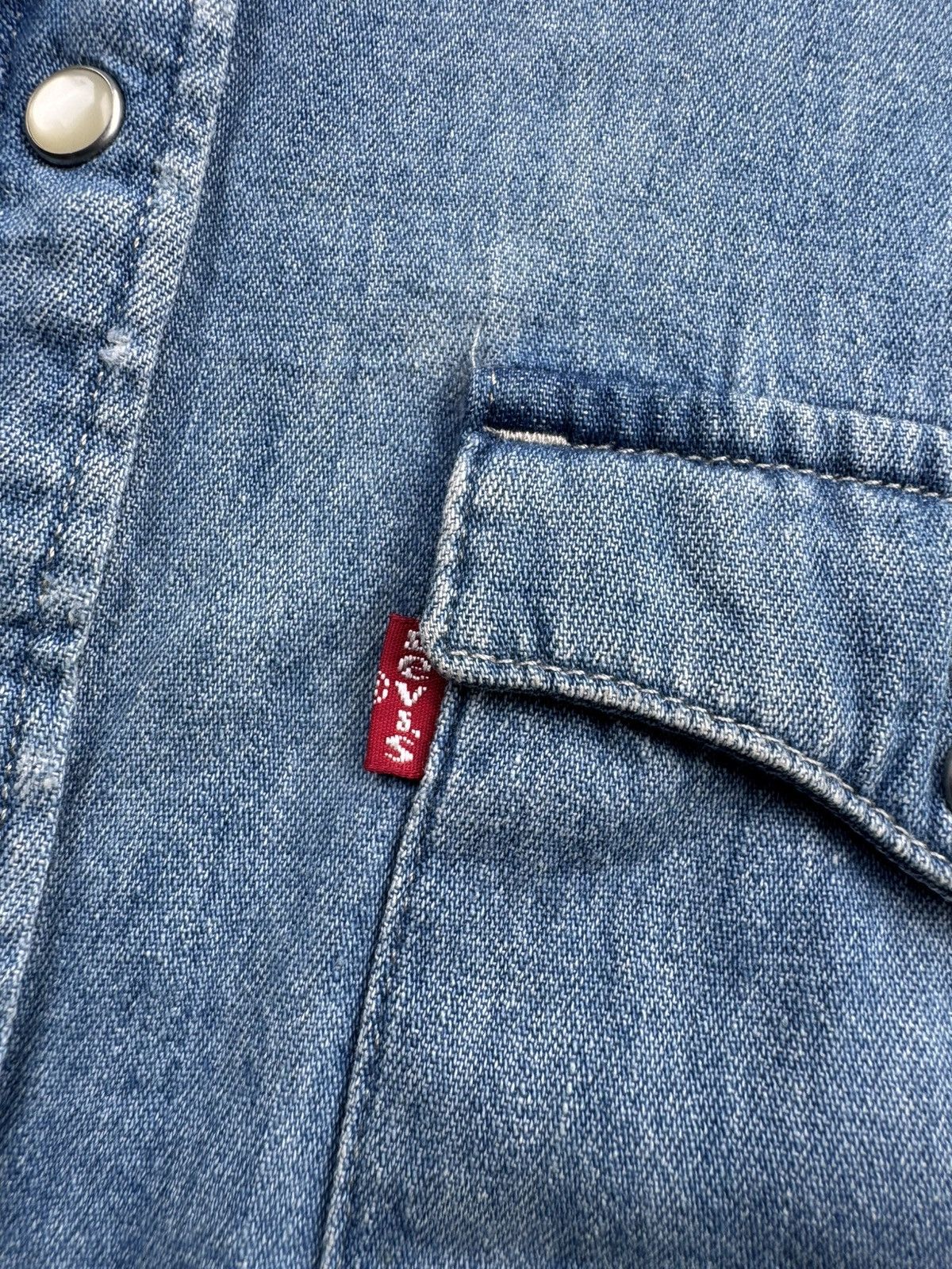 Levi's Levis Womens Western Shirt Size M / US 6-8 / IT 42-44 - 10 Thumbnail