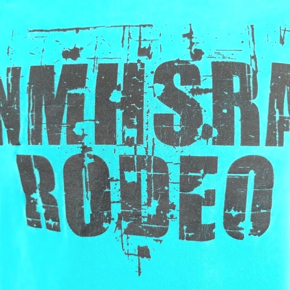 Gildan NMHSRA Rodeo T Shirt Mens Size S Blue Gildan Cotton Short Sleeve Crew Neck Cowboy Western Bull Riding roping Vintage No Size US S / EU 44-46 / 1 - 3 Thumbnail
