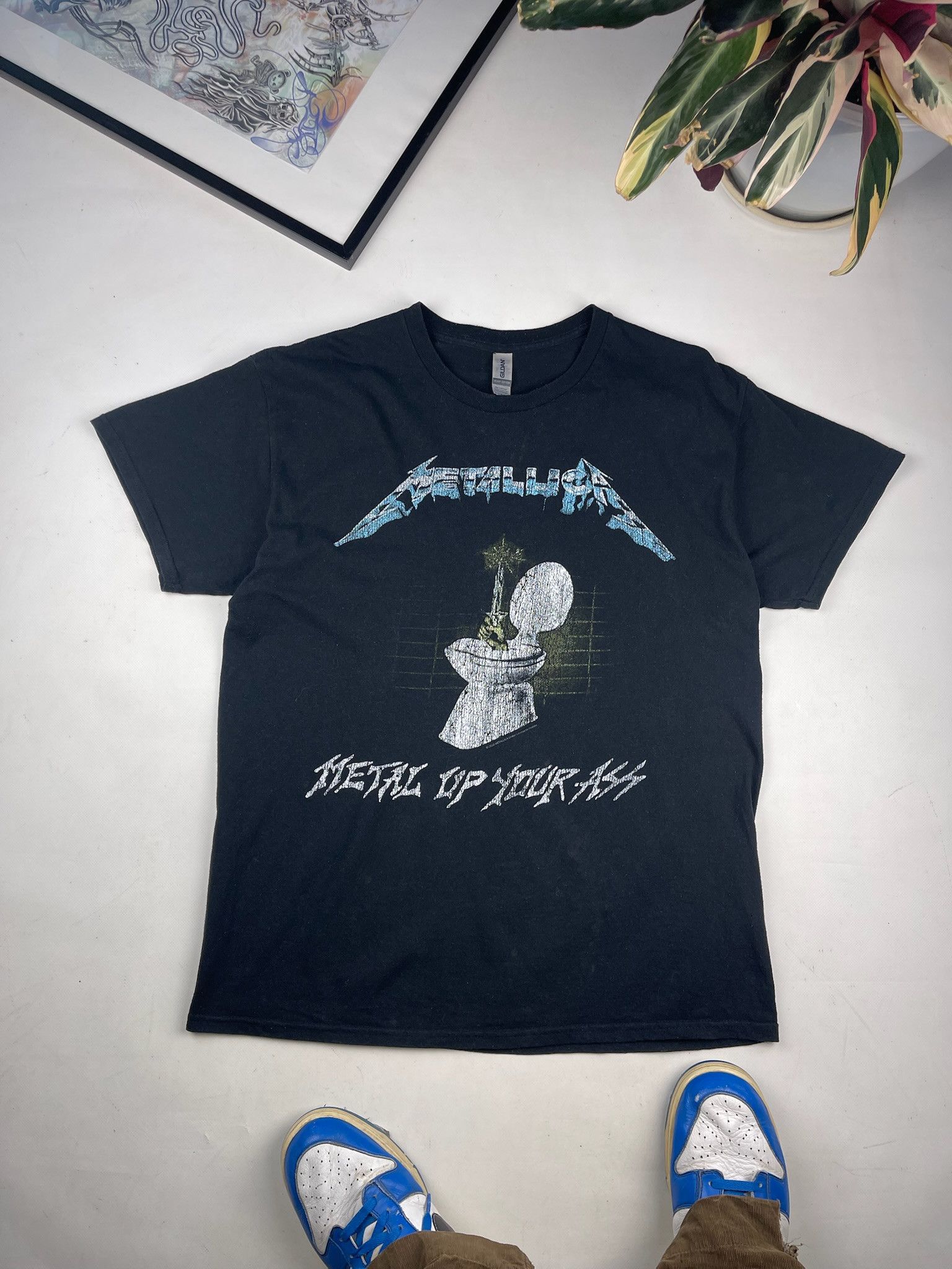 Band Tees Metallica Metal Up Your Ass & Ride The Lightning Size US L / EU 52-54 / 3 - 1 Thumbnail