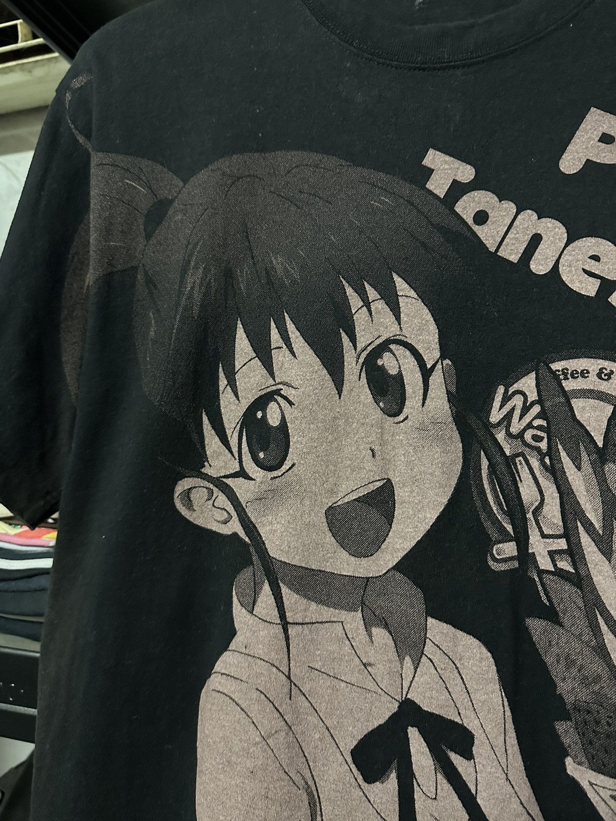 Anime × Vintage Vintage Cospa Anime Aop Popura Taneshima Sun Faded Tee Size US L / EU 52-54 / 3 - 6 Thumbnail