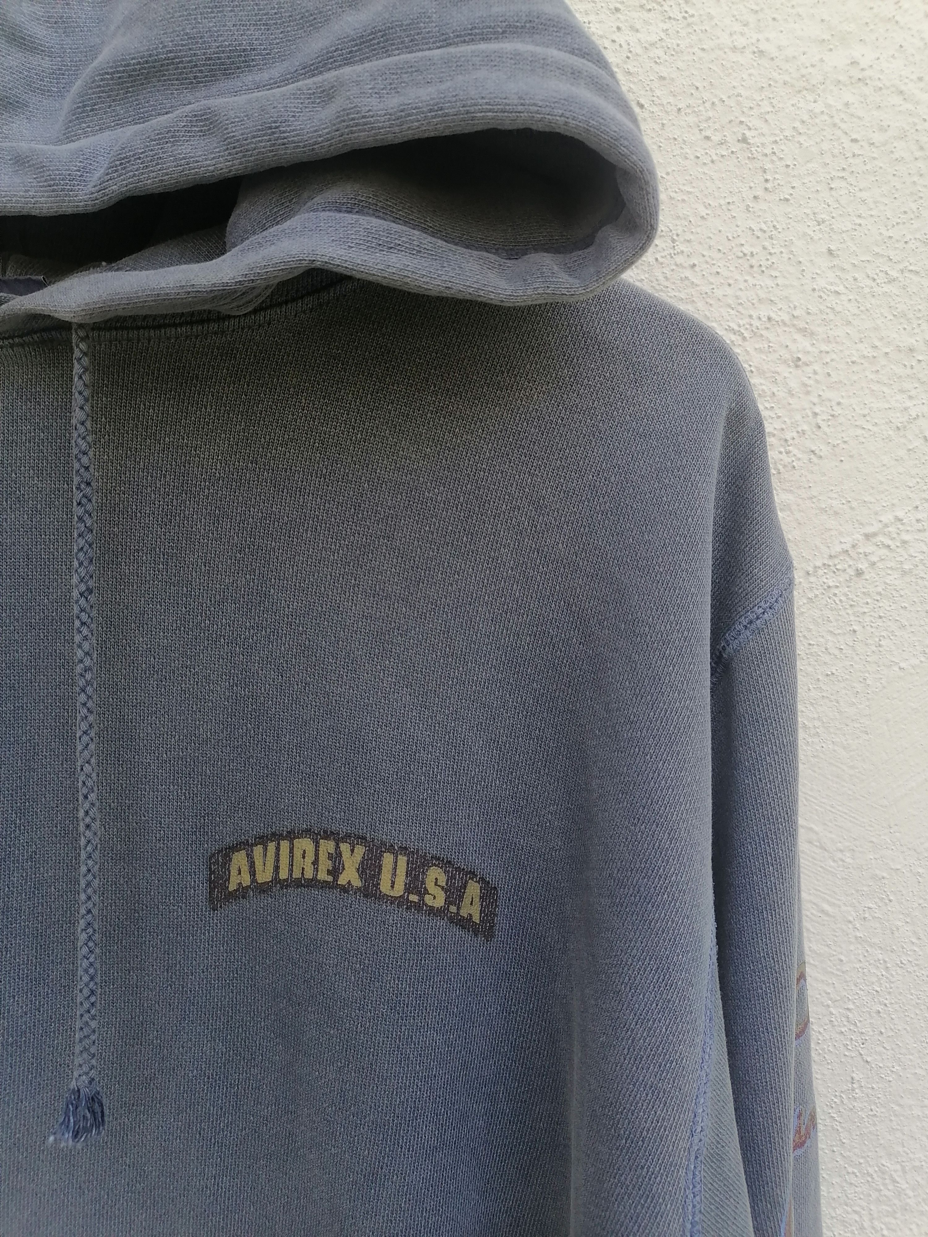 Avirex × Vintage Vintage Sun Faded Avirex Usa Sexy Girl Hoodies Size US M / EU 48-50 / 2 - 3 Thumbnail