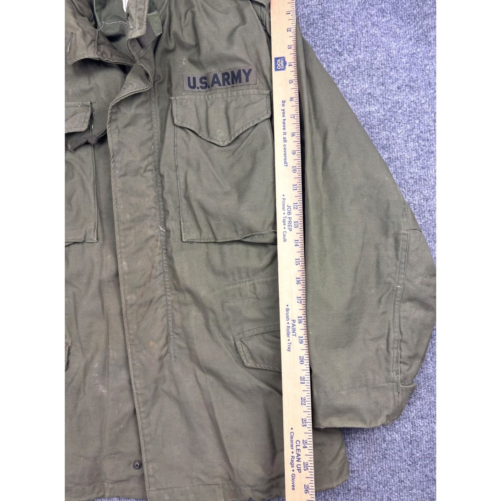 Alpha Industries VINTAGE Alpha Industries M65 Field Jacket Mens S Regular Army 70s Military C Size US S / EU 44-46 / 1 - 4 Thumbnail
