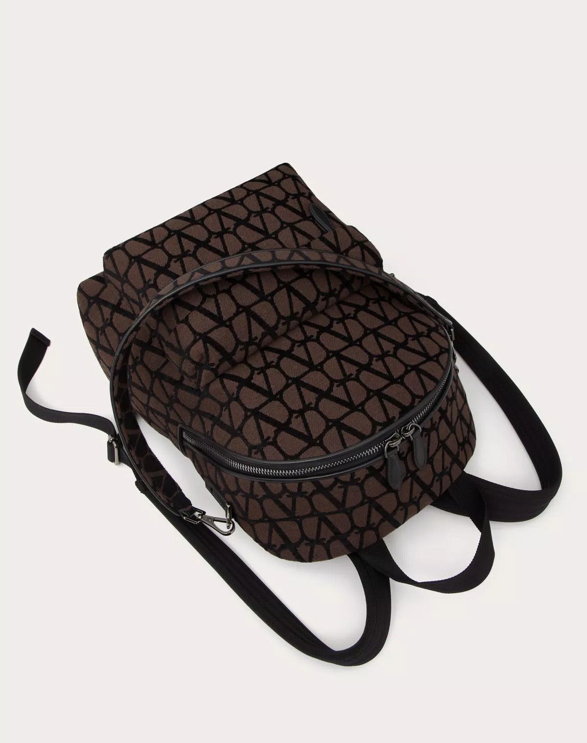 Valentino oc11z0625 Size: 25/Toile Iconographe Backpack in Black Size ONE SIZE - 6 Thumbnail