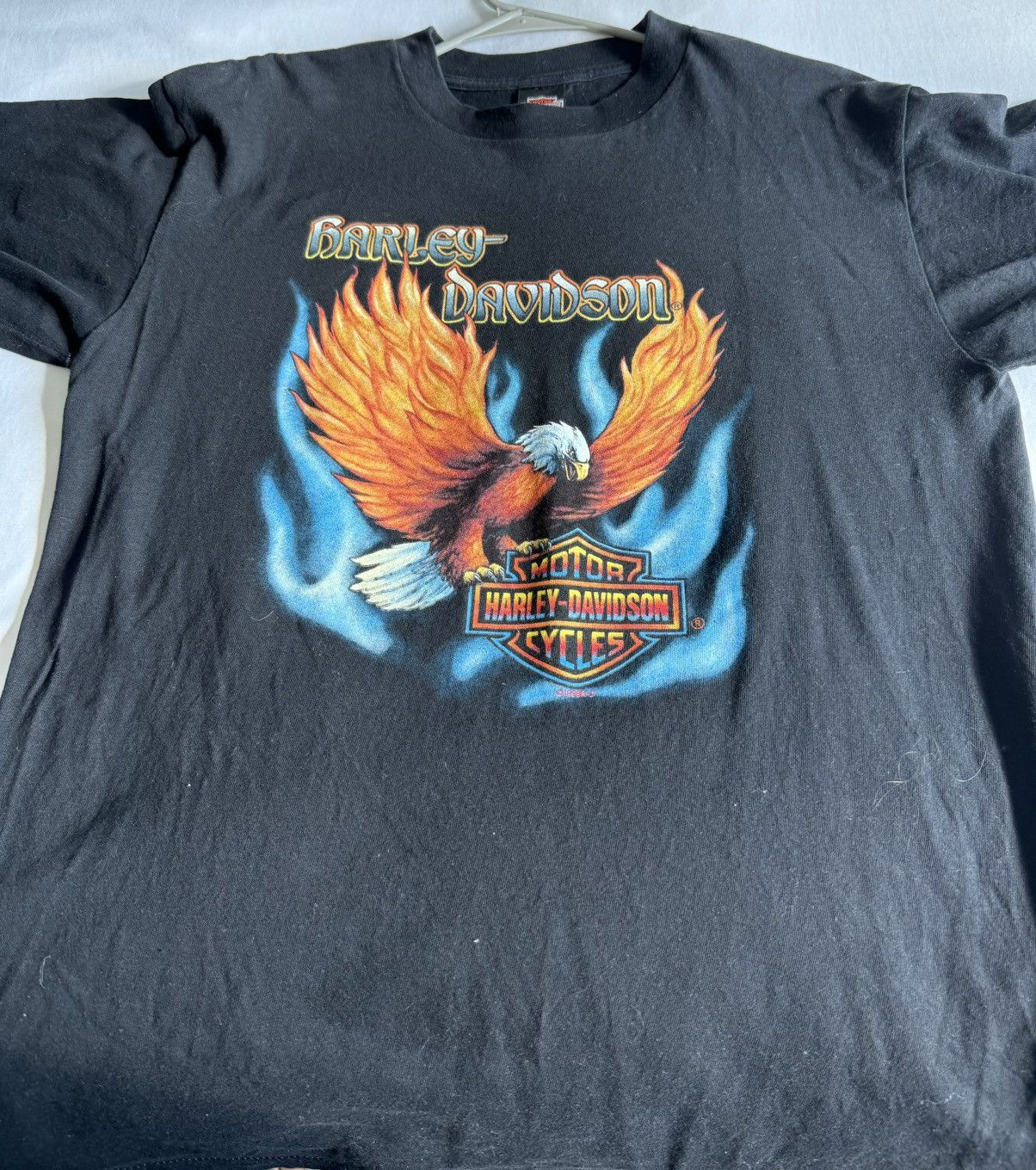 Harley Davidson × Vintage Vintage Harley Davidson Shirt Size US L / EU 52-54 / 3 - 1 Thumbnail