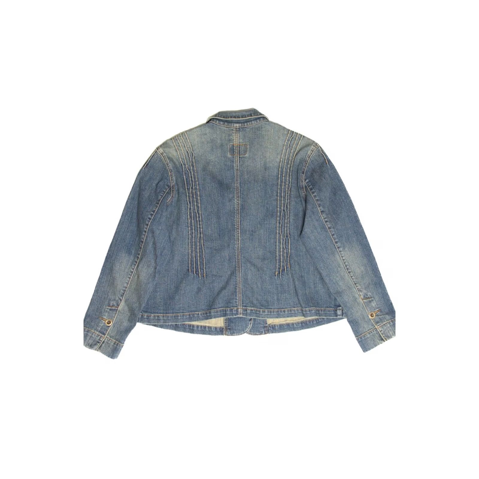 Levi's VINTAGE Levi's Denim Blazer X-Large Blue Jacket Jean Coat Levi's Hoodie Size US 36 / EU 52 - 3 Thumbnail