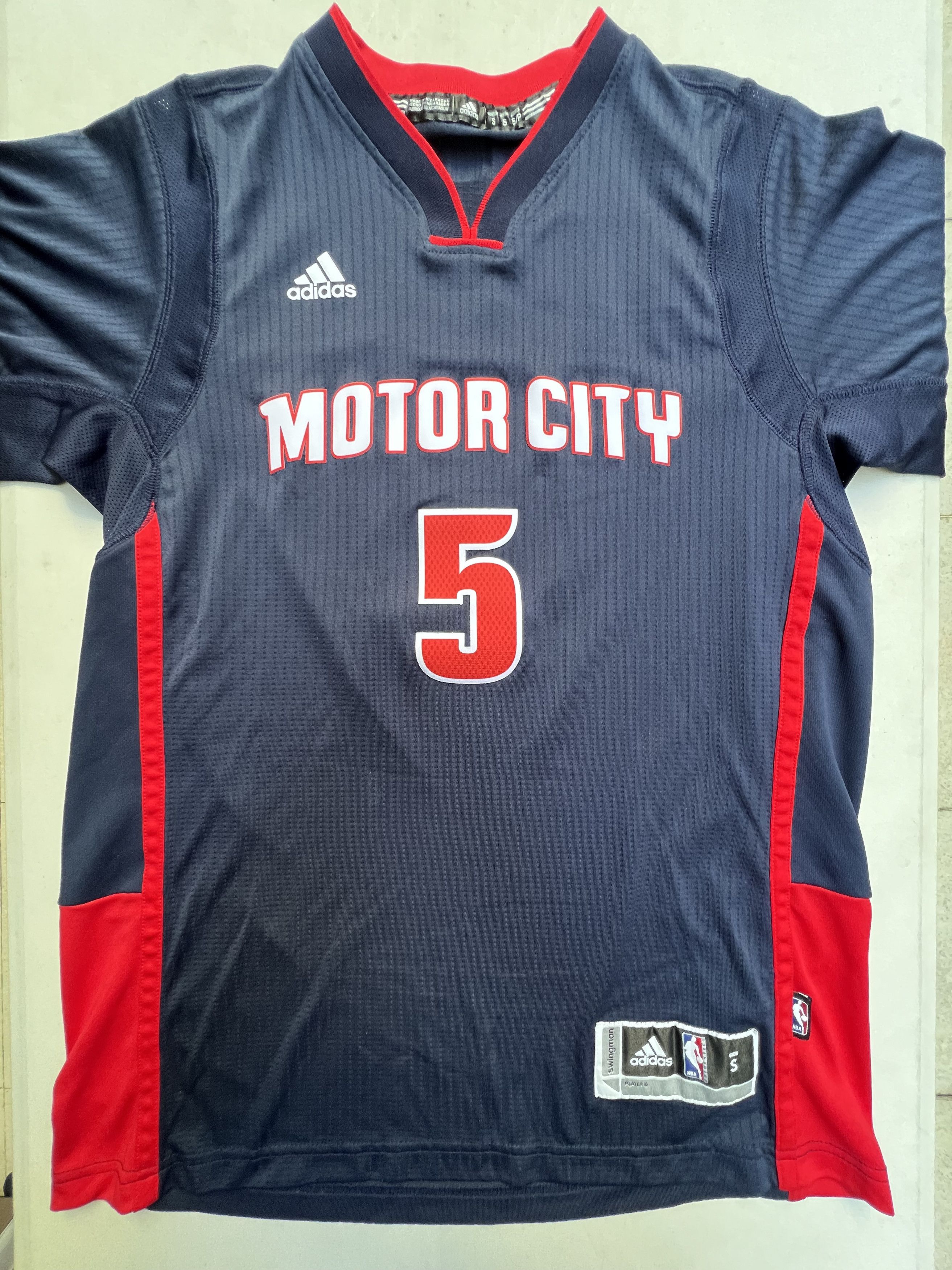 Adidas × NBA Kentavious Caldwell-Pope Detroit Pistons Swingman Jersey Size US S / EU 44-46 / 1 - 1 Thumbnail