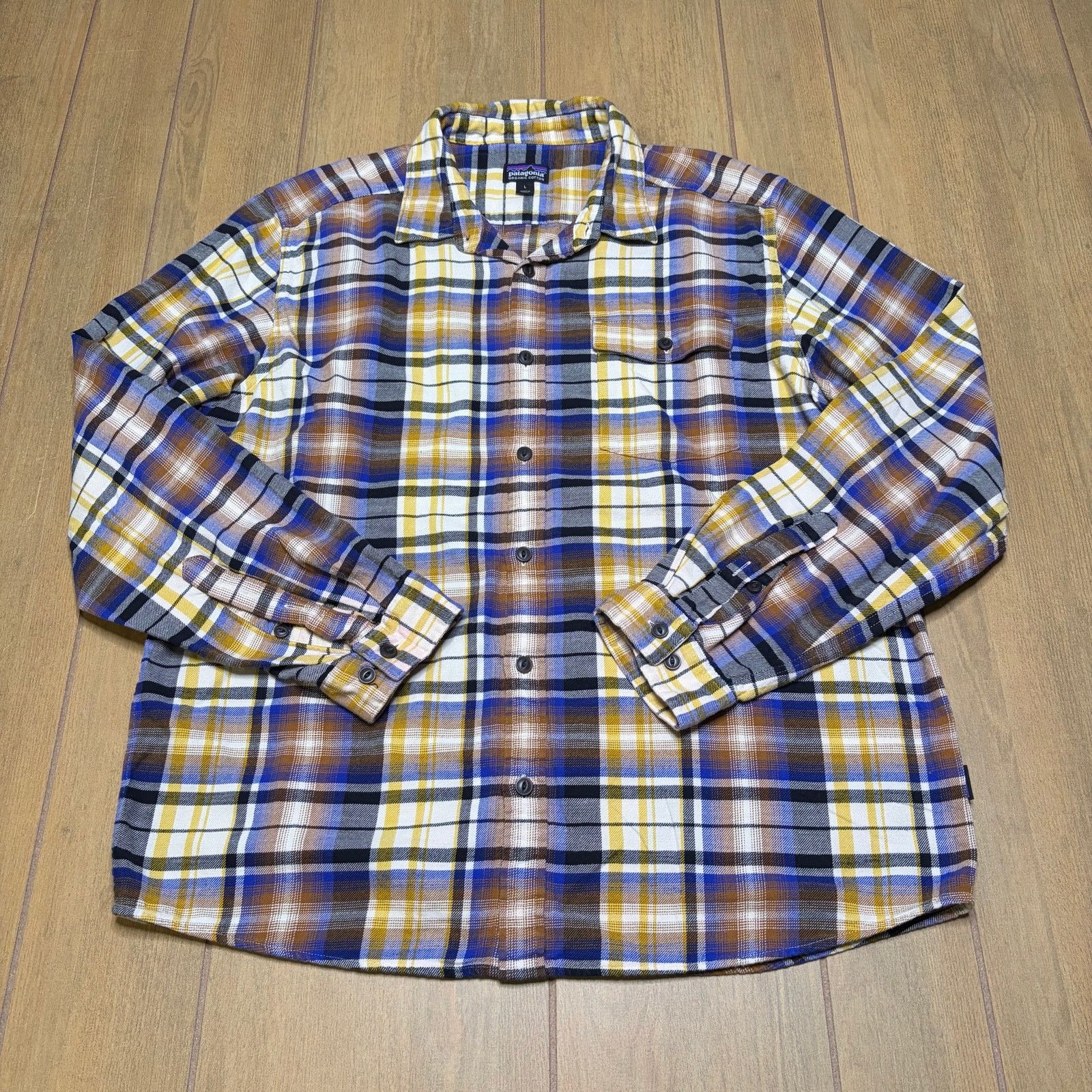 Patagonia Patagonia Organic Cotton Flannel Shirt Men’s Large Plaid Size US L / EU 52-54 / 3 - 1 Thumbnail