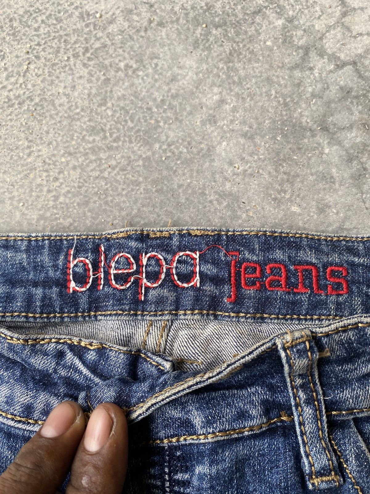 If Six Was Nine × Japanese Brand Blepa jeans rare skiny denim Size US 32 / EU 48 - 11 Thumbnail