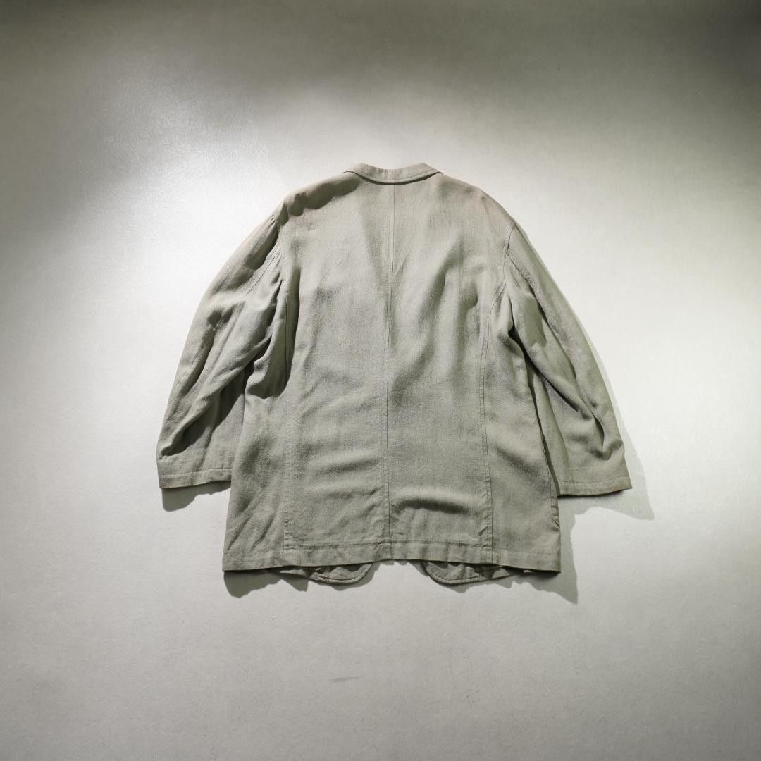 Yohji Yamamoto Yohji Yamamoto 90s Y's for men single linen setup Size US M / EU 48-50 / 2 - 5 Thumbnail