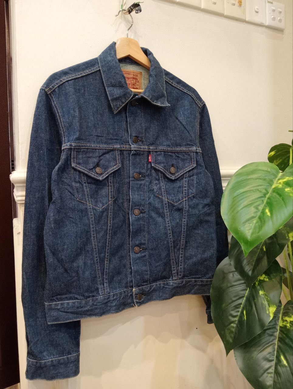 Levi's Vintage Clothing LEVI'S VINTAGE 71557 CAPITAL E BLUE DENIM JACKET - SIZE 40 Size US L / EU 52-54 / 3 - 1 Thumbnail