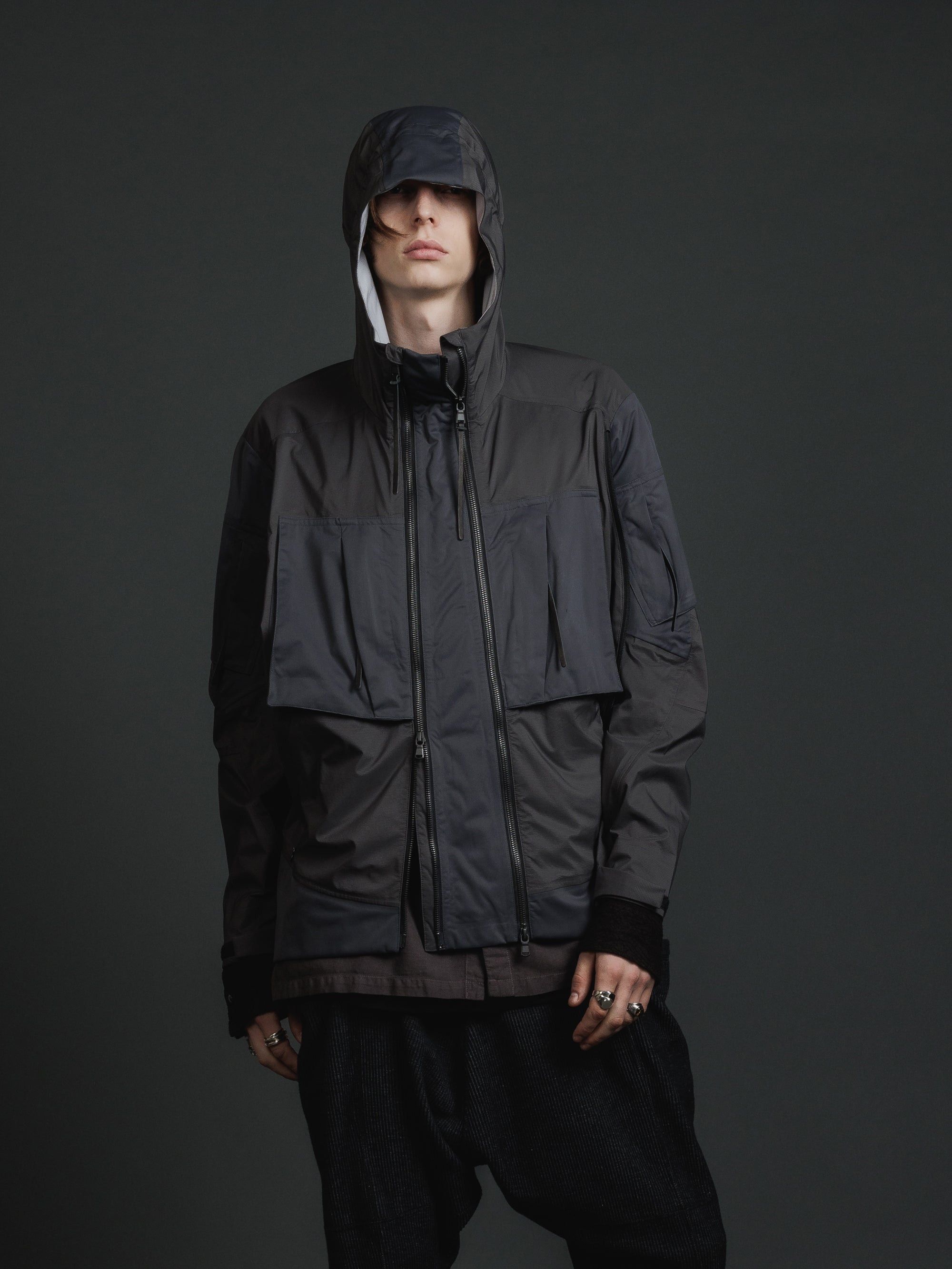The Viridi-anne Black Water-Repellent Jacket Size US M / EU 48-50 / 2 - 15 Thumbnail