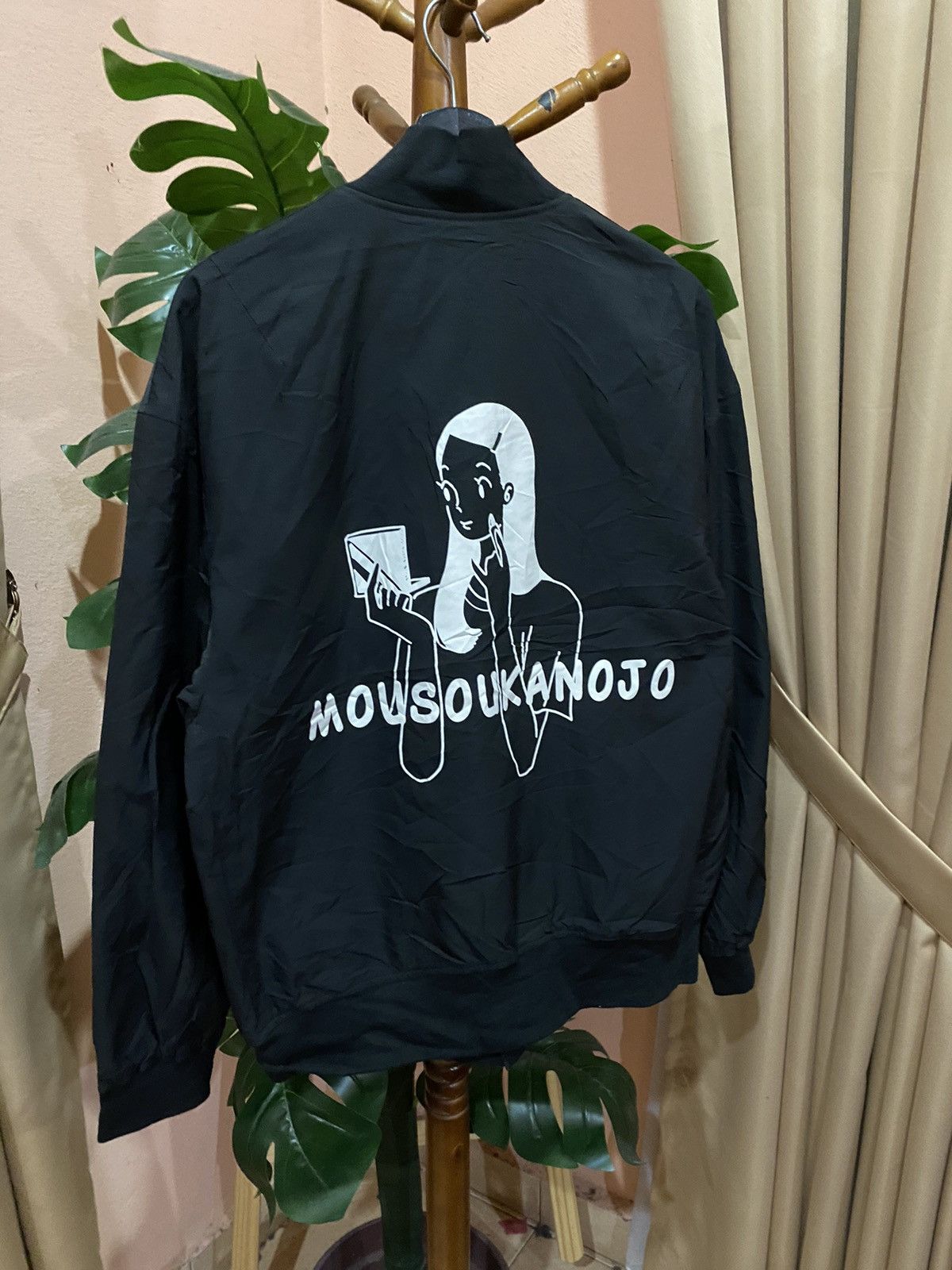 RAGEBLUE Rageblue Mousou Kanojo Bomber Jacket Japanese Anime Art Size US L / EU 52-54 / 3 - 7 Thumbnail