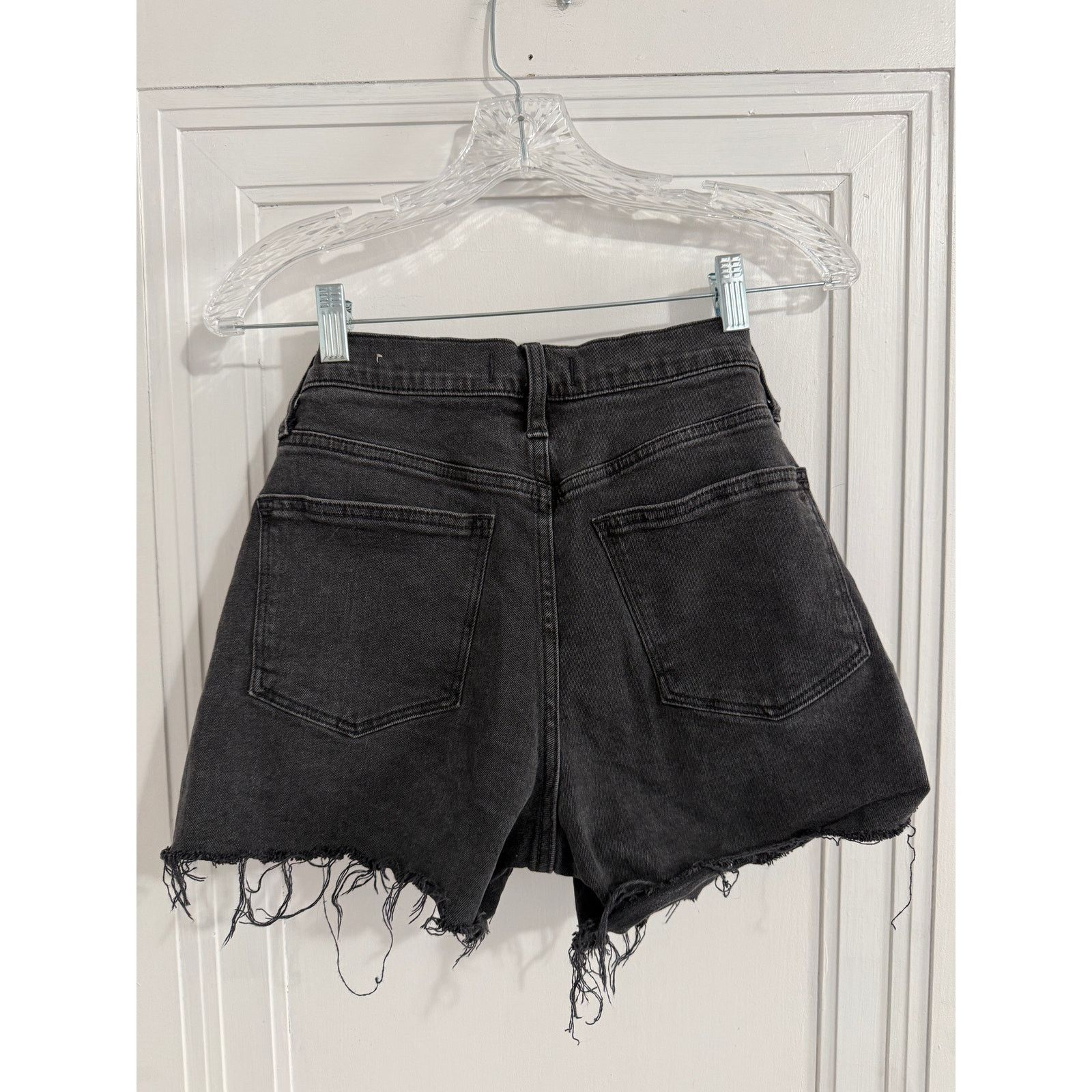 Other Madewell Black Hi-Rise Demin /Shorts Women's Size 25 Size 25" / US 0 / IT 36 - 4 Thumbnail