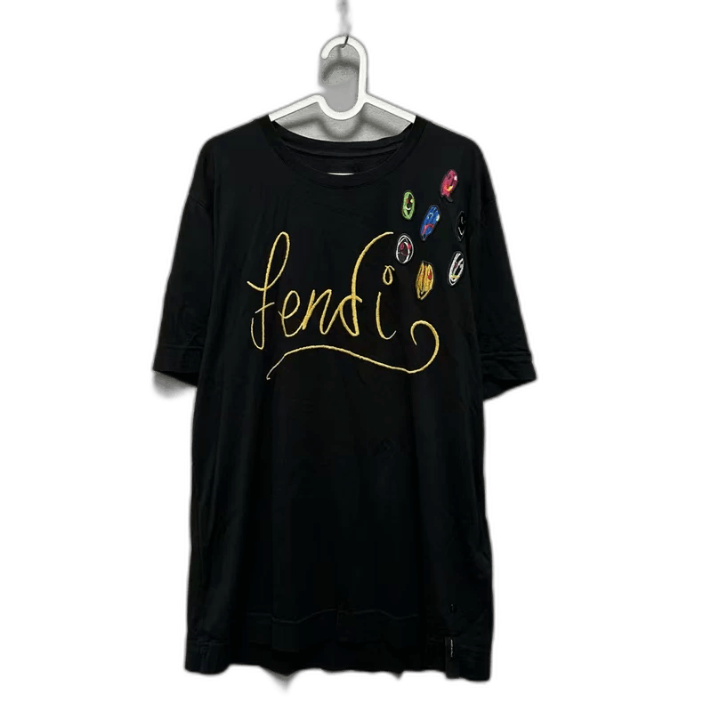 Fendi Fendi embroidered short sleeve T-shirt Size US M / EU 48-50 / 2 - 1 Thumbnail