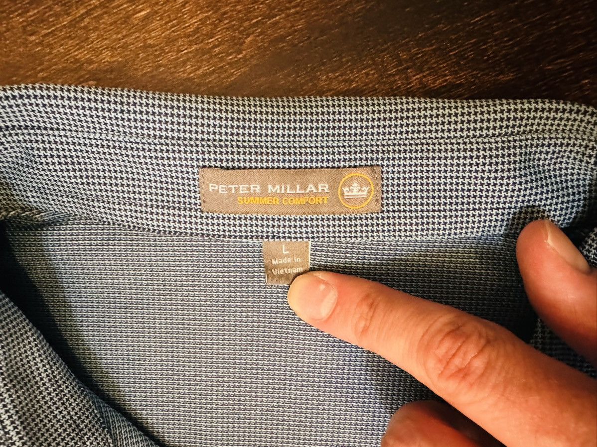 Peter Millar Peter Millar Summer Comfort Men’s Golf Polo S/S Size L Size US L / EU 52-54 / 3 - 3 Thumbnail
