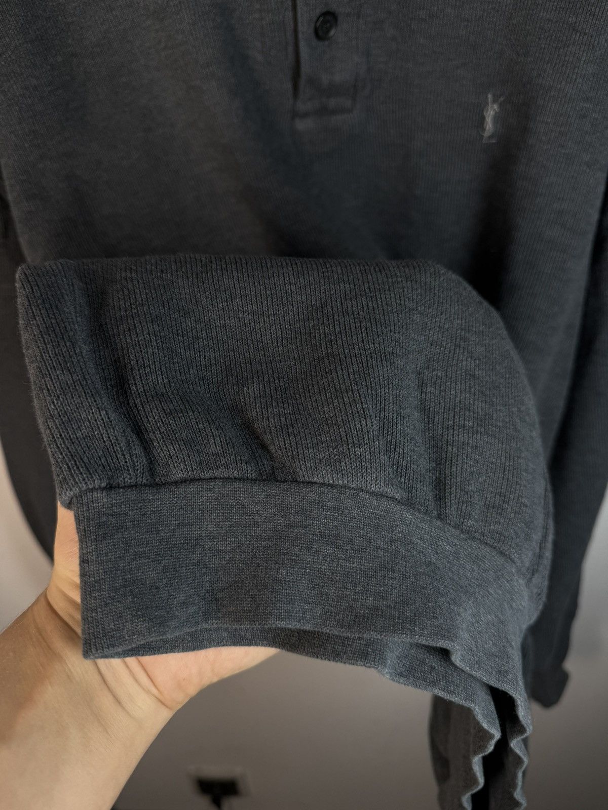 Yves Saint Laurent 90’s YSL Sweatshirt 1/4 Quarter Zip y2k Sweater Old Money Size US M / EU 48-50 / 2 - 11 Thumbnail