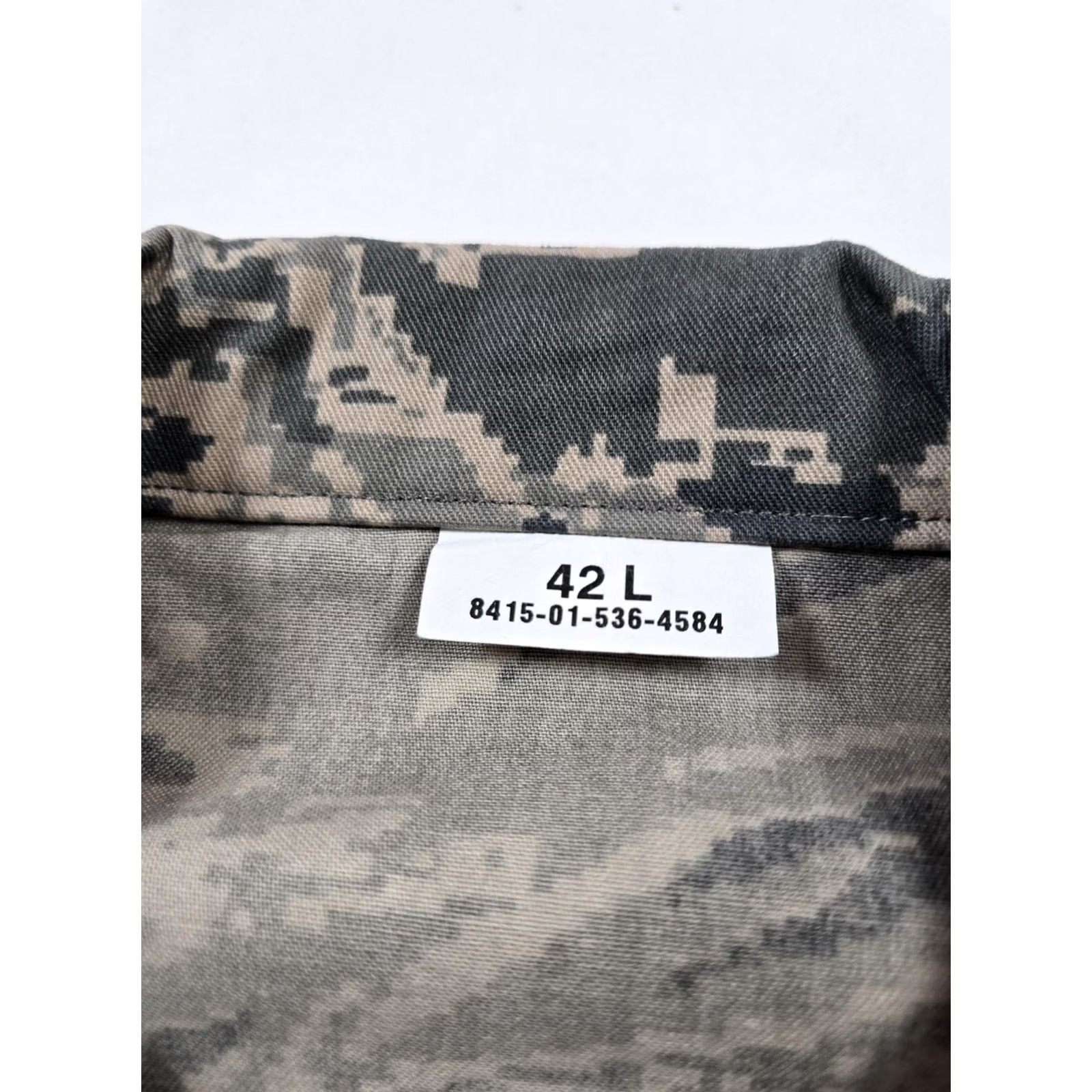Vintage US Air Force ABU Camouflage Jacket Mens 42L Digital Tiger Stripe Coat Uniform Size US XS / EU 42 / 0 - 4 Thumbnail