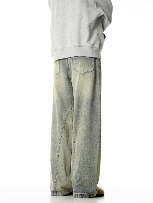 Japanese Brand American retro trendy flared washed jeans Size US 32 / EU 48 - 5 Thumbnail