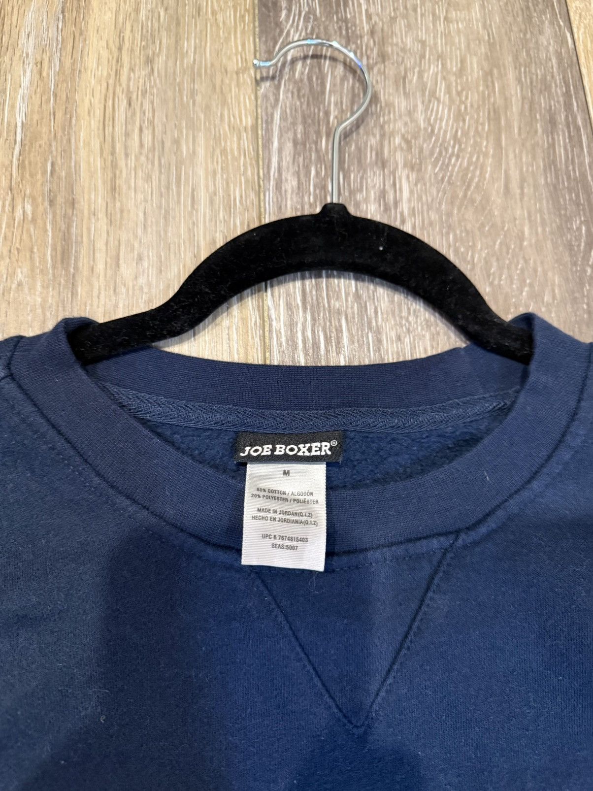 Joe Boxer 🚨 JOE BOXER NAVY BLANK CREWNECK 🚨 Size US M / EU 48-50 / 2 - 3 Thumbnail