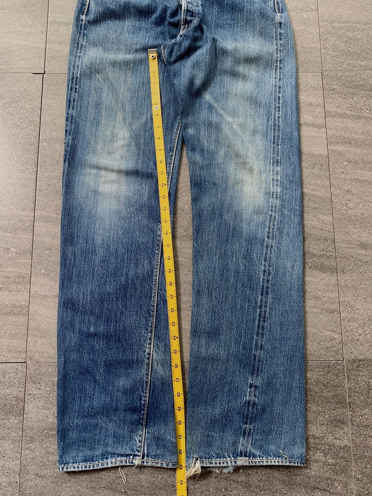 The Real McCoy's FREE TAX! Joe McCoy Selvedge Denim Jeans Size US 32 / EU 48 - 21 Thumbnail