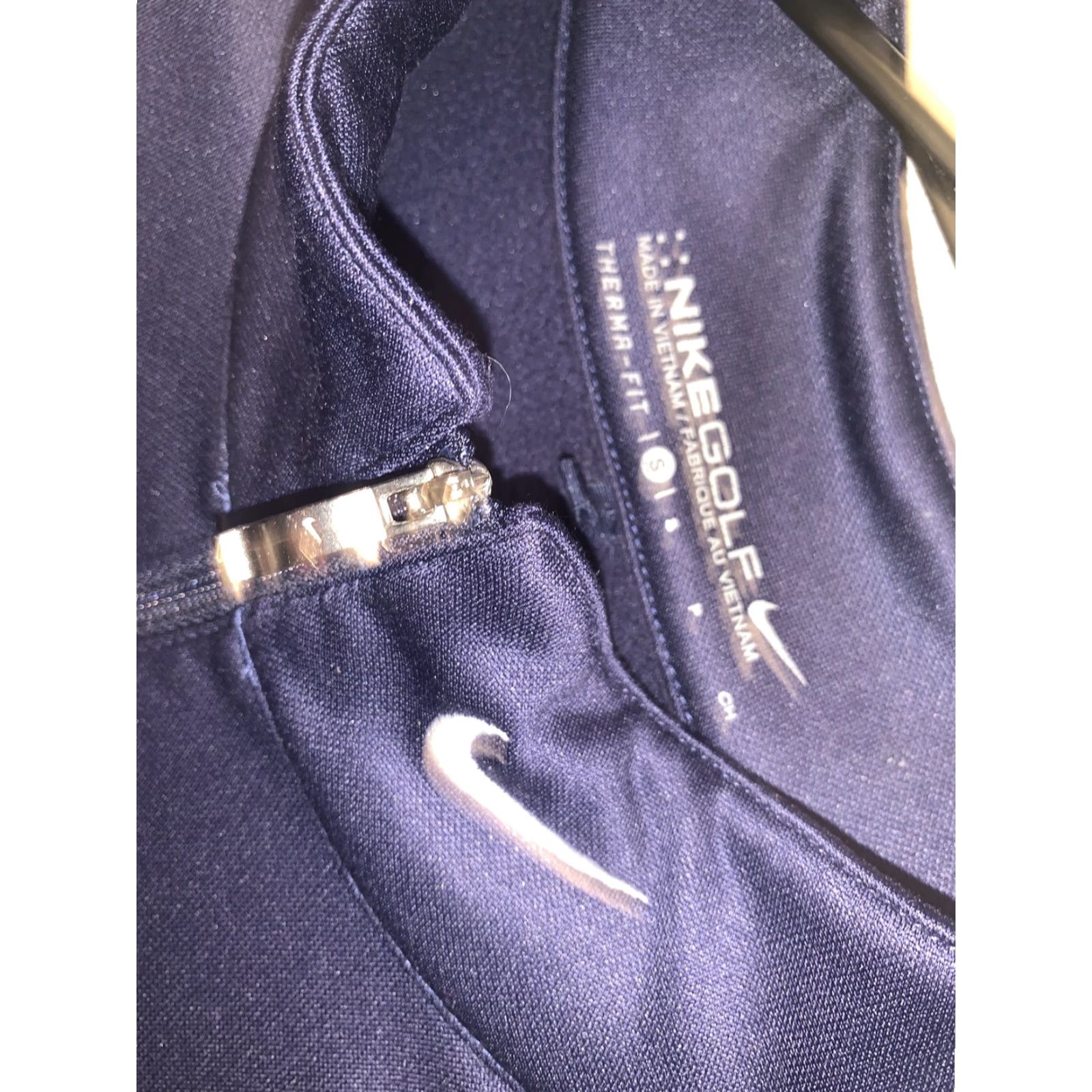 Nike Nike Golf Therma Fit Blue Long Sleeve Mens Small 1/4 Zip Pullover Athletic Shirt Casual Sportswear Size US S / EU 44-46 / 1 - 4 Thumbnail