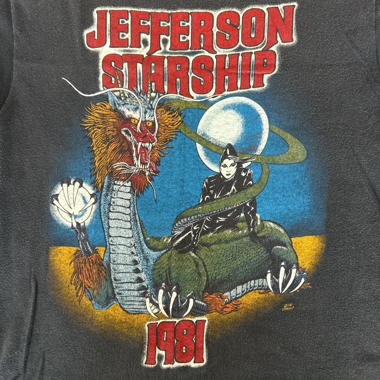 Hanes 1981 Jefferson Starship "Modern Times" Tour T-Shirt Size US M / EU 48-50 / 2 - 4 Thumbnail