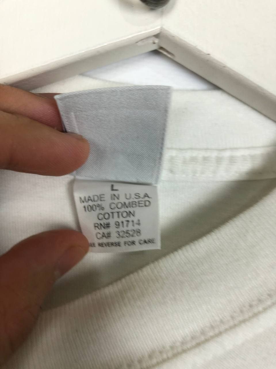 Armani Armani Exchange T-Shirt Florida Tee White size L Size US L / EU 52-54 / 3 - 11 Thumbnail