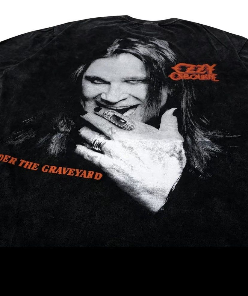 Band Tees × Vintage 🔥RARE🔥 Ozzy osbourne Black Sabbath band boot tee Size US L / EU 52-54 / 3 - 7 Thumbnail