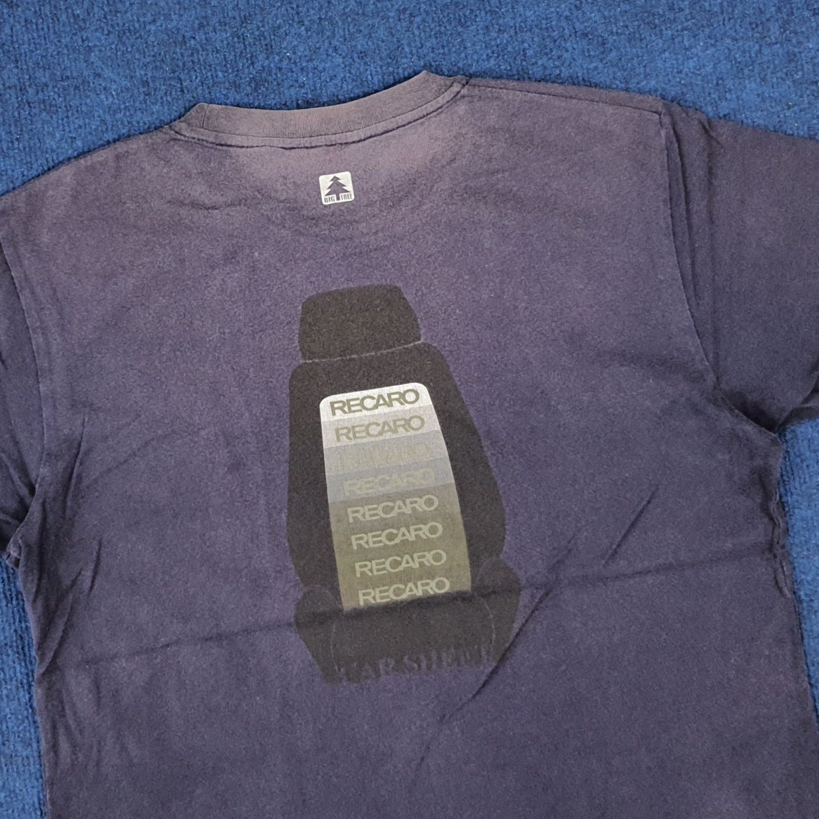 Vintage Vintage Recaro Automotive Car Seat Motorsports Racing Tshirt Size US M / EU 48-50 / 2 - 4 Thumbnail