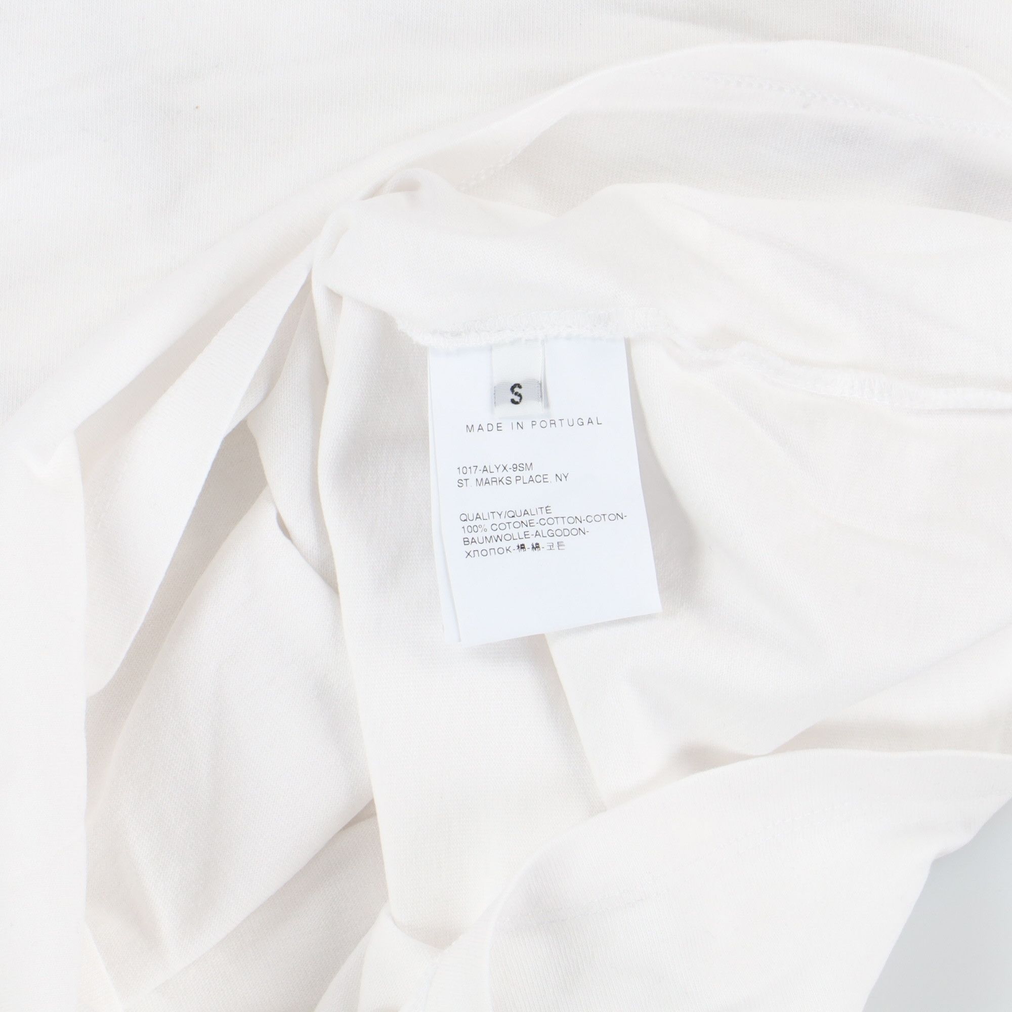 1017 ALYX 9SM White A Sphere Logo T-Shirt Size S / US 4 / IT 40 - 7 Thumbnail