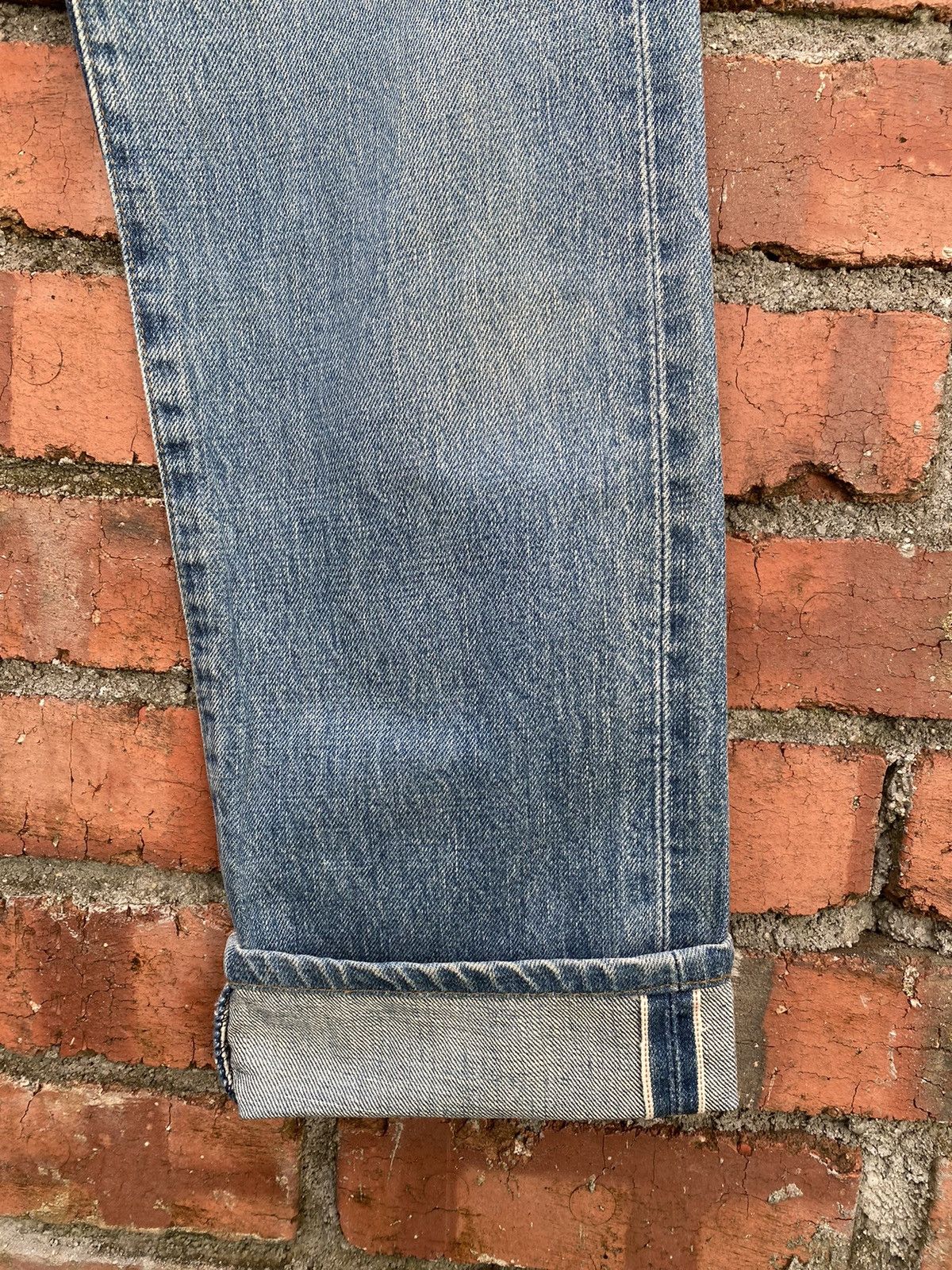 Levi's × Levi's Vintage Clothing × Vintage size 28x32 vintage levi's 502 redline big E denime Size US 28 / EU 44 - 5 Thumbnail